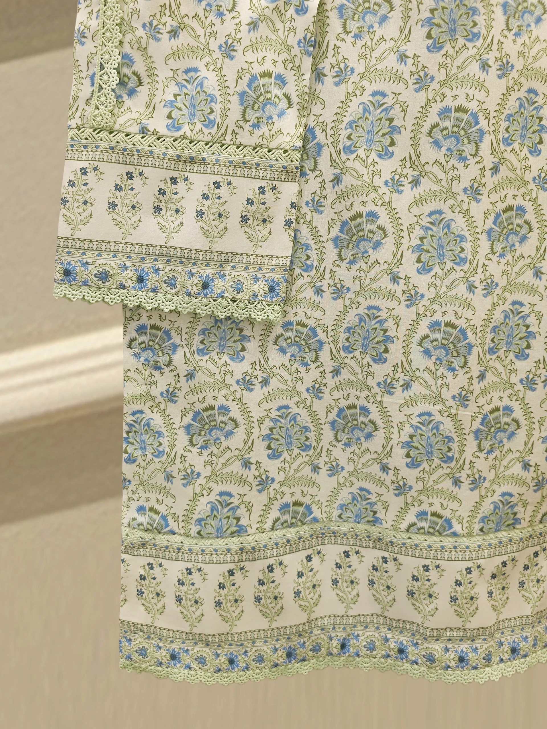 2 Piece - Digital Printed Cambric Suit - Image 5