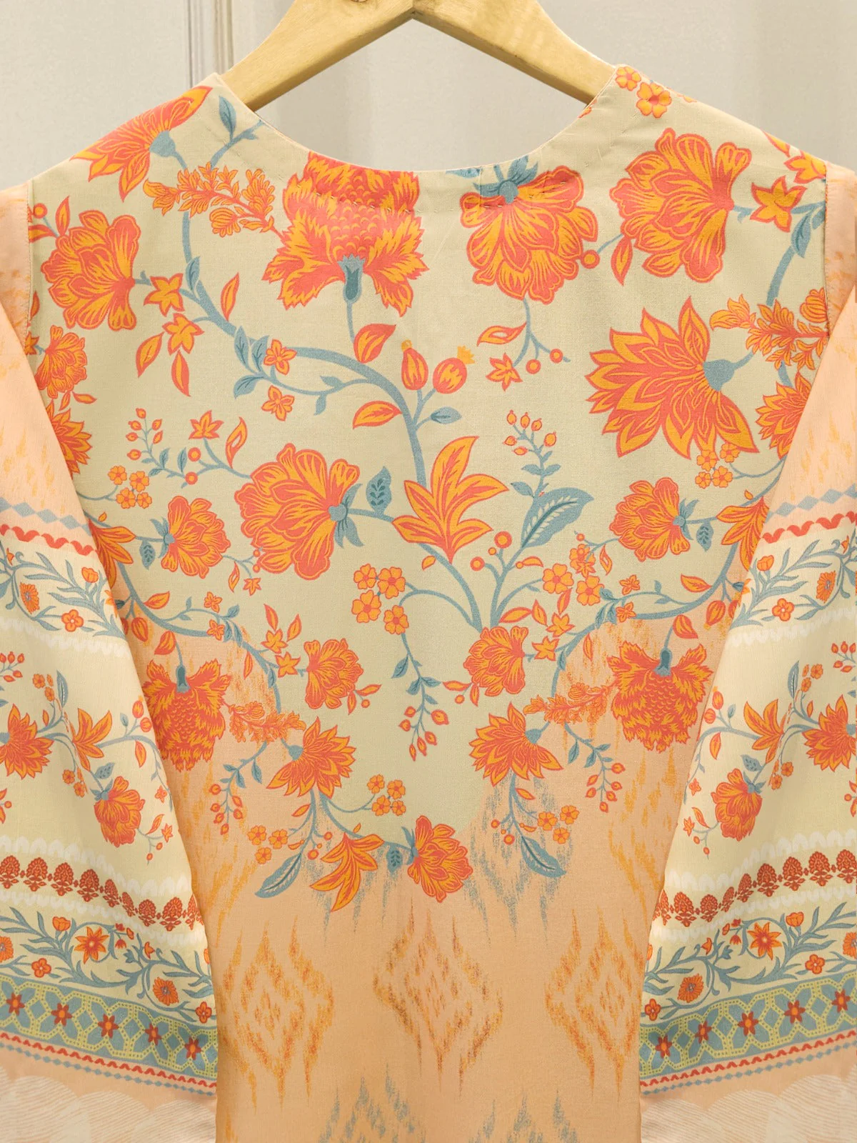 2 Piece - Digital Printed Cambric Suit - Image 5