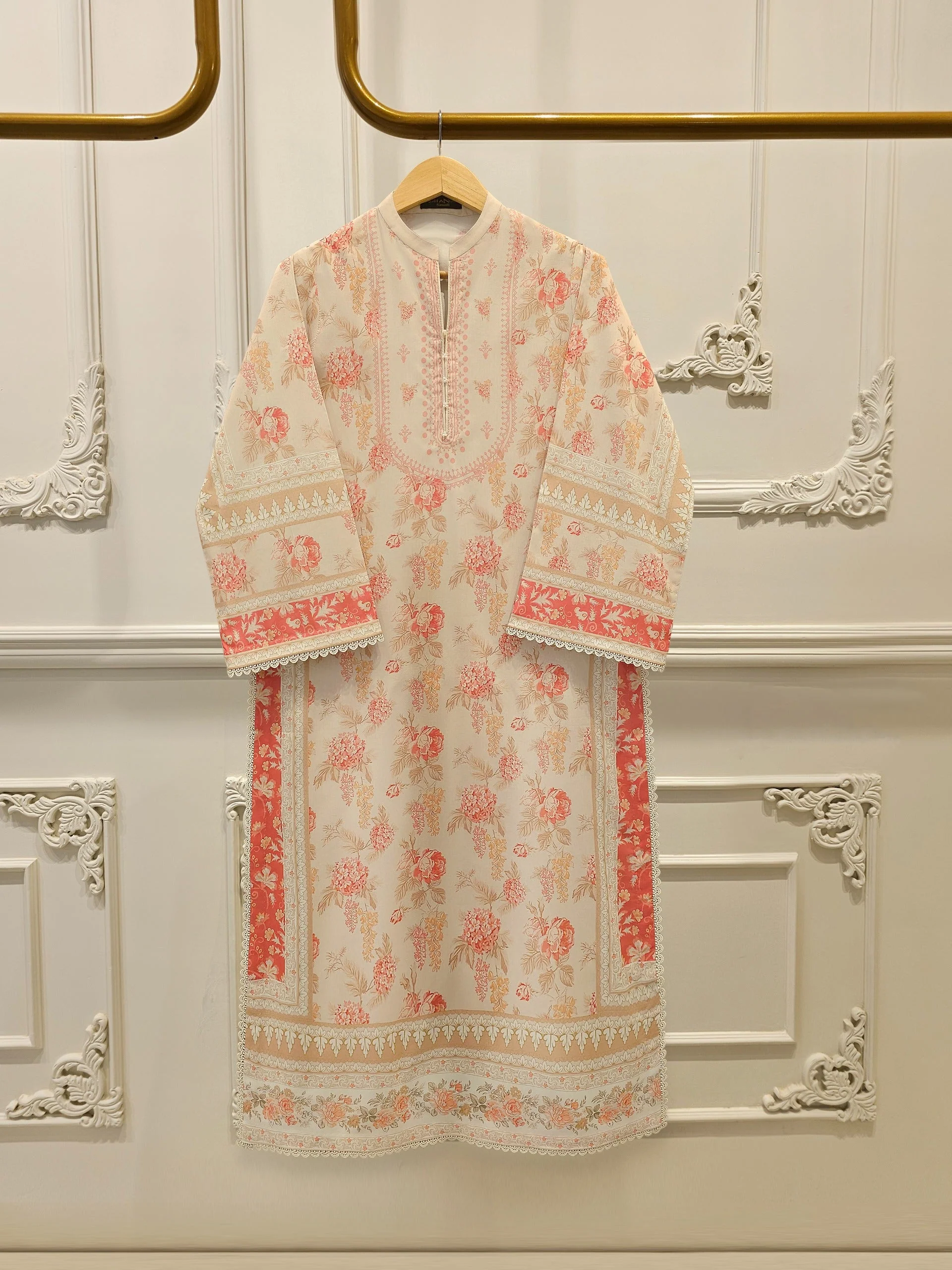 2 Piece - Digital Printed Cambric Suit