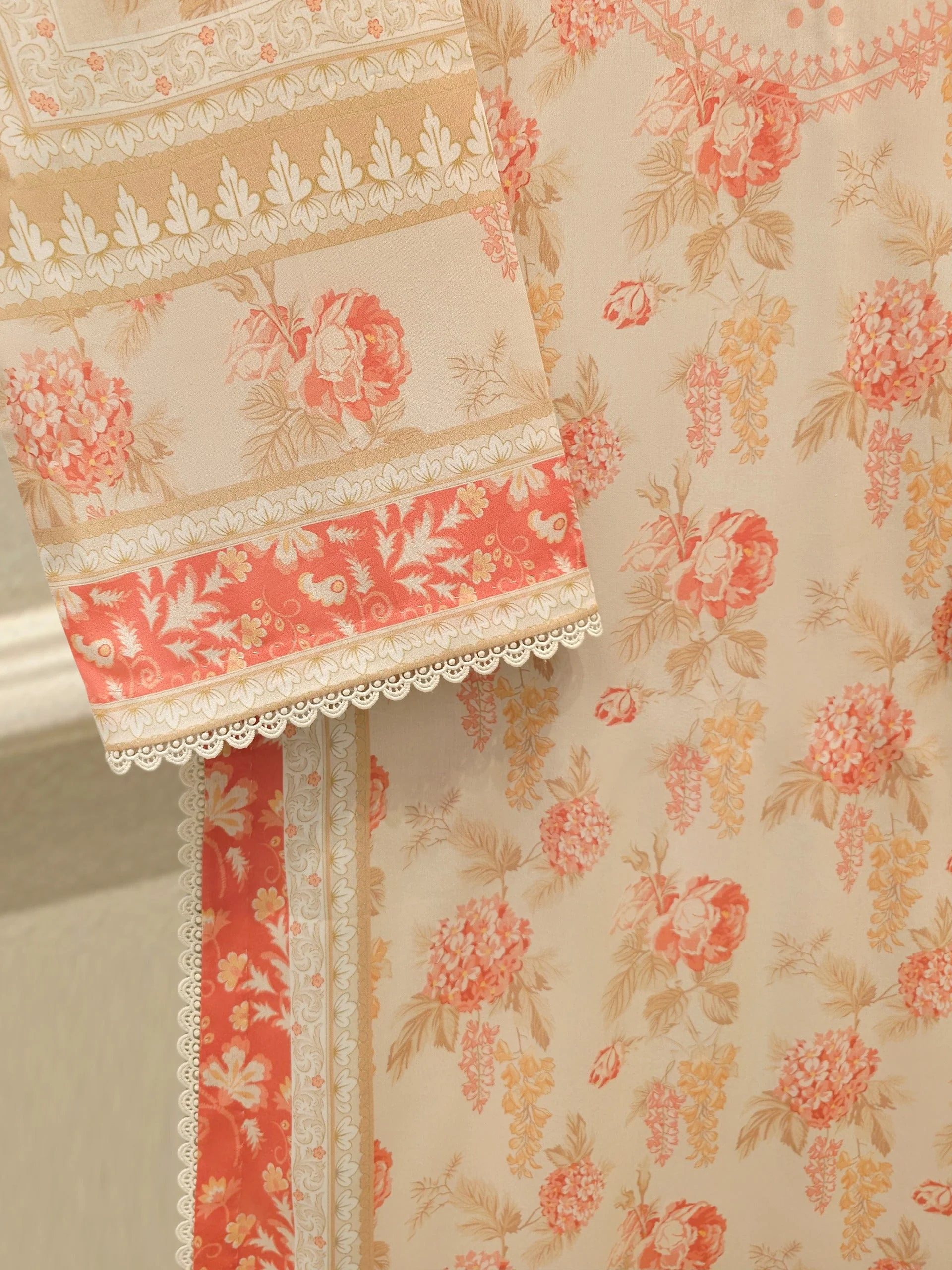 2 Piece - Digital Printed Cambric Suit - Image 5