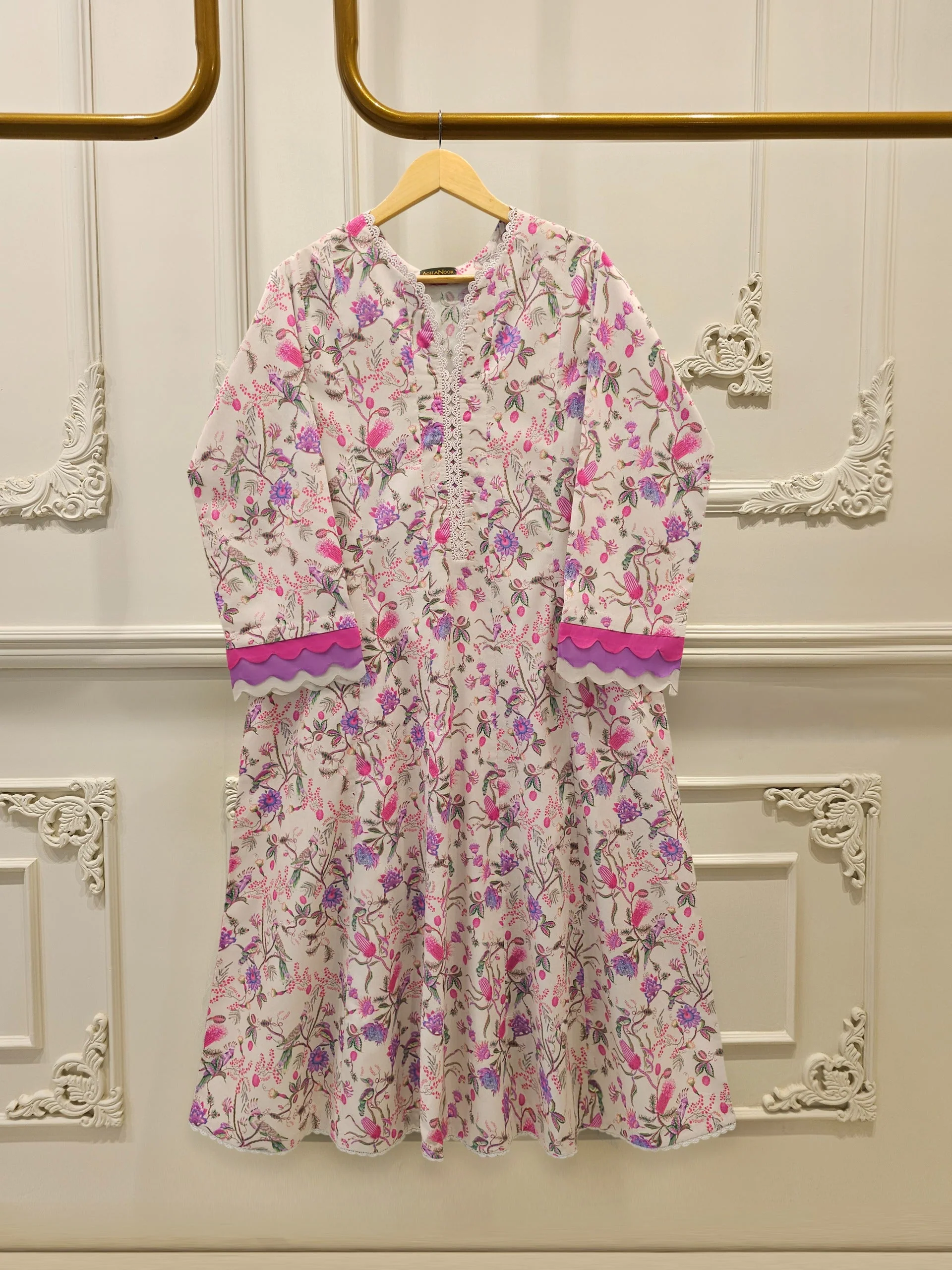 2 Piece - Digital Printed Cambric Suit
