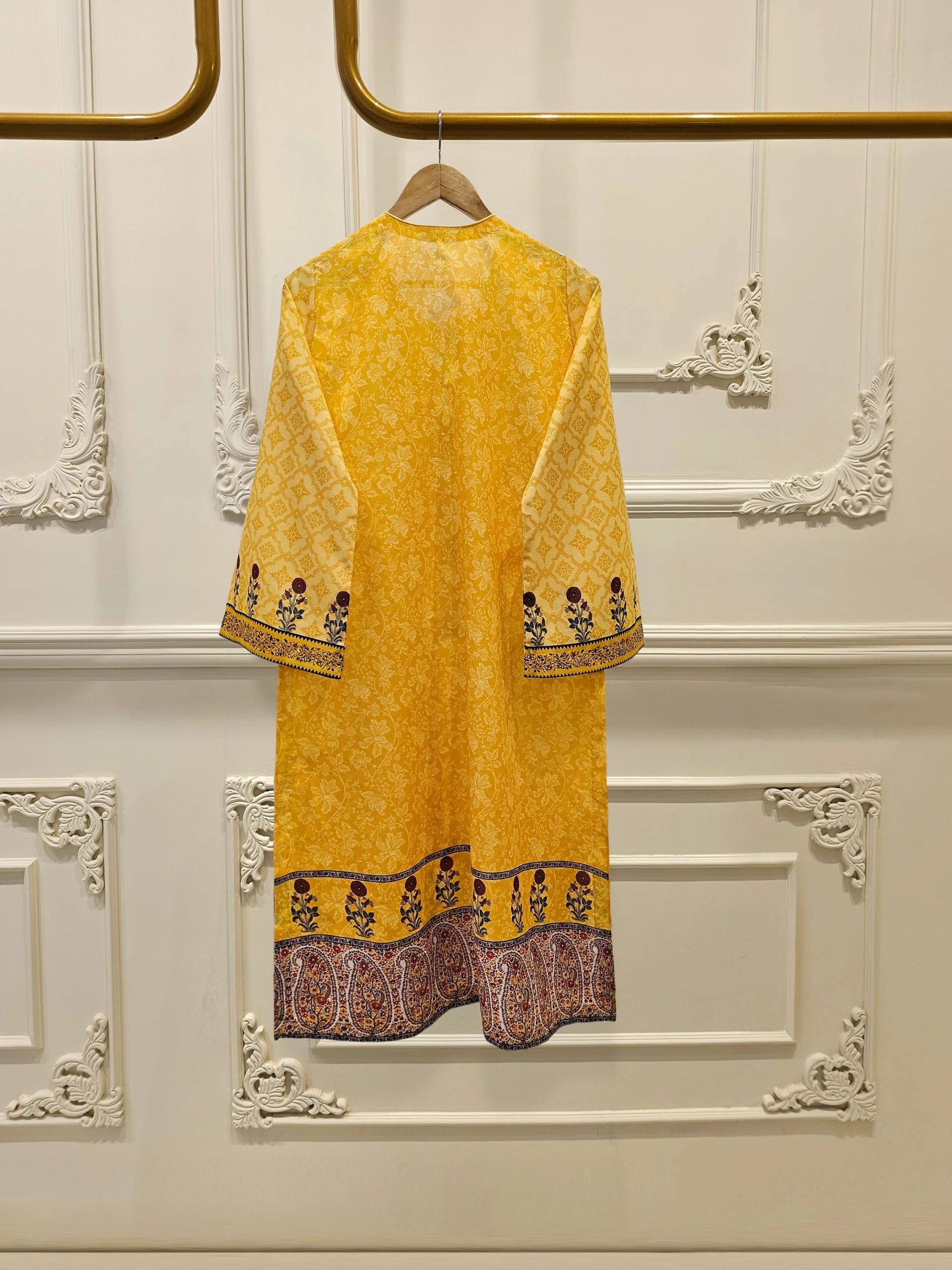 2 Piece - Digital Printed Embroidered Lawn Suit - Image 2