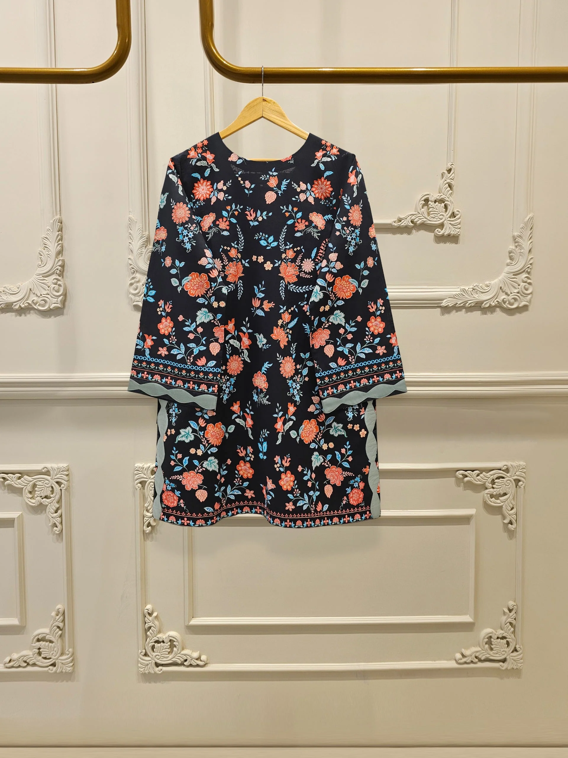 2 Piece - Digital Printed Lawn Suit - Image 2