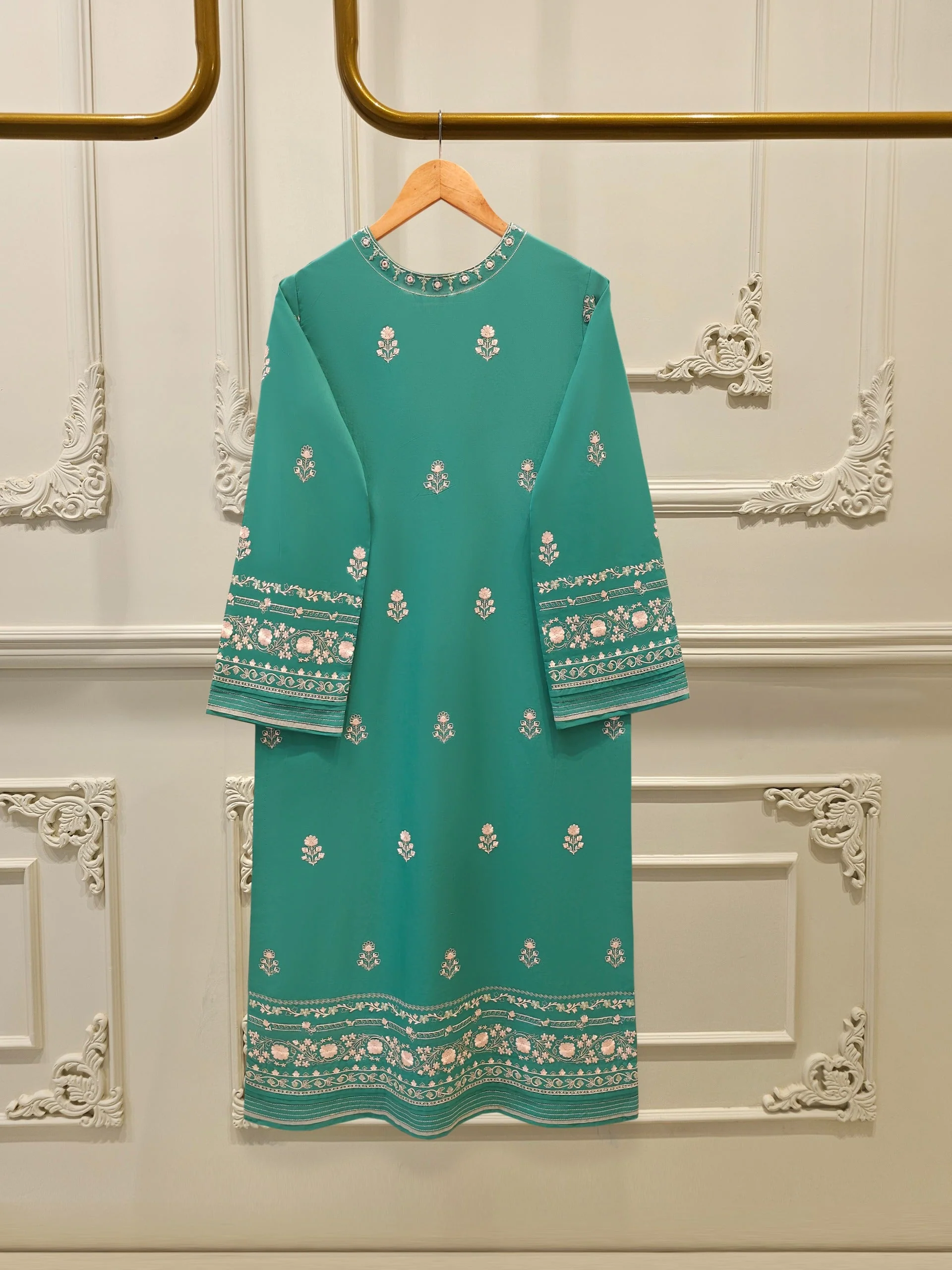 2 Piece - Embroidered Lawn Suit - Image 2