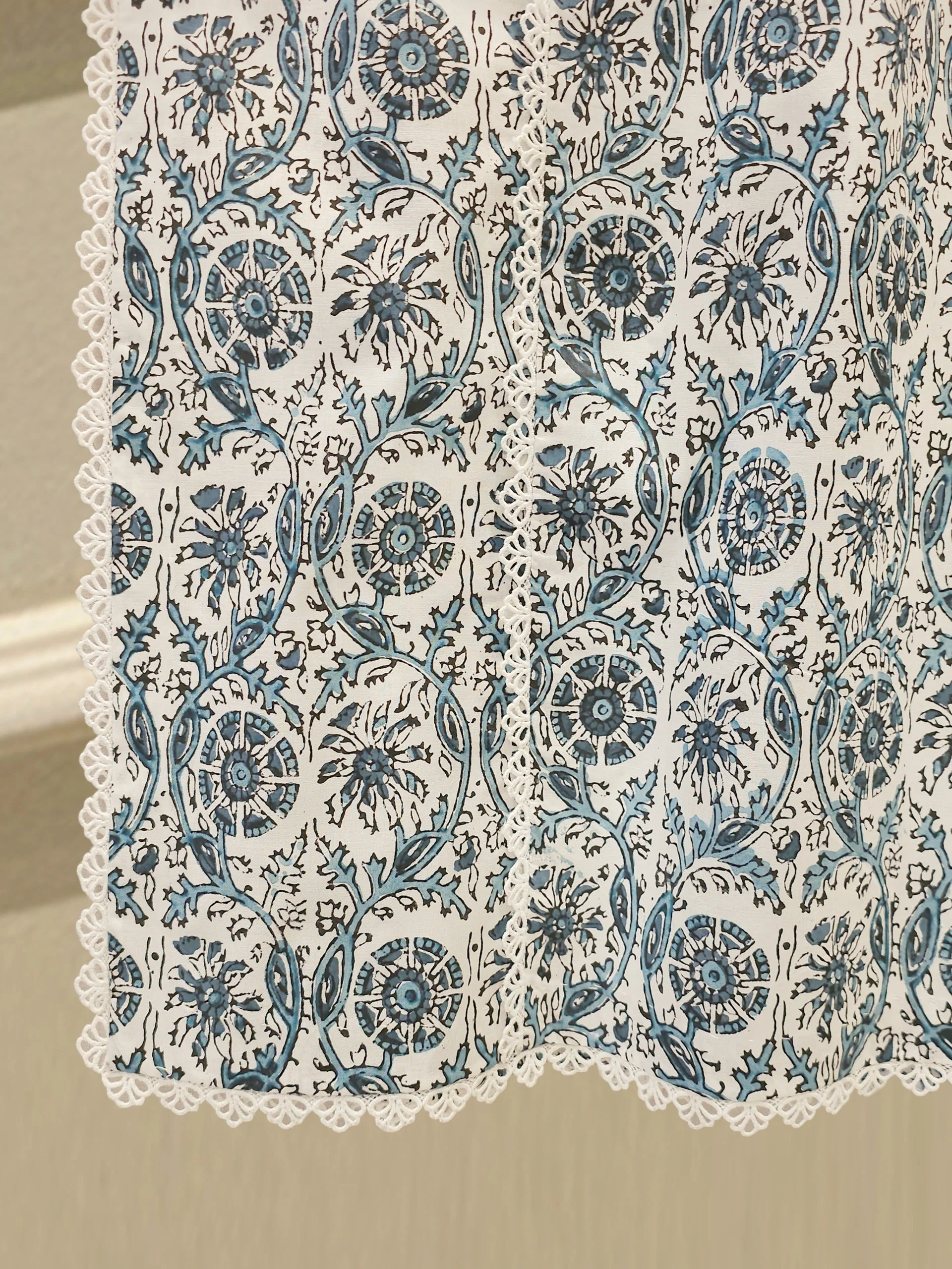 2 Piece - Hand Block Printed Kora Cotton Suit - Image 6