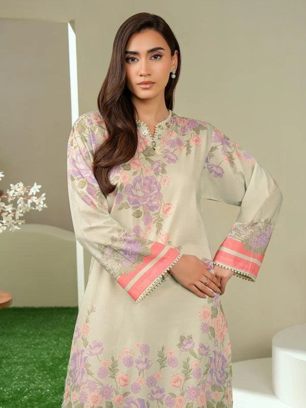 2 Piece Lawn Suit-Printed (Unstitched) - Image 4