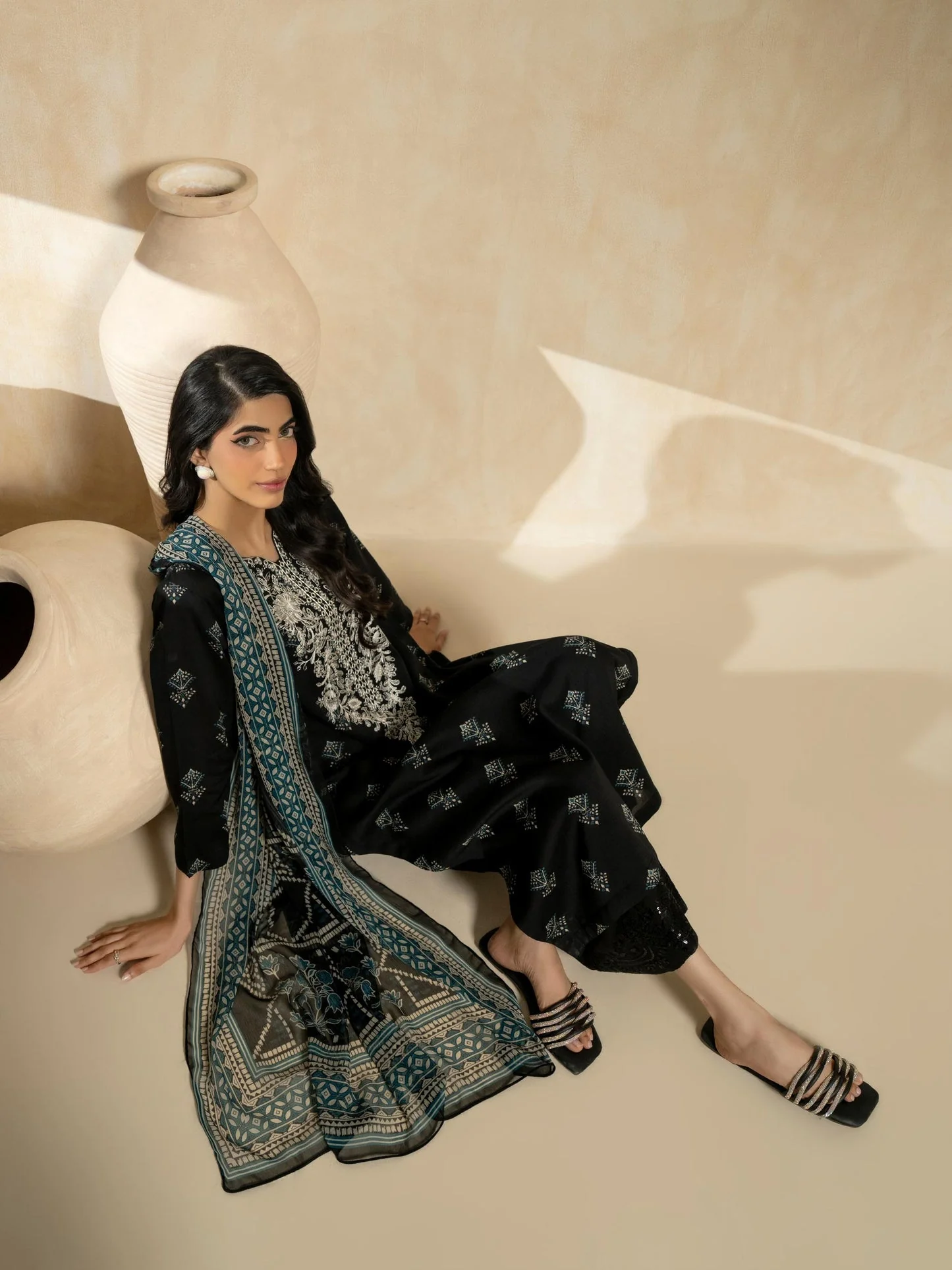 2 Piece Lawn Suit-Embroidered (Pret) - Image 6