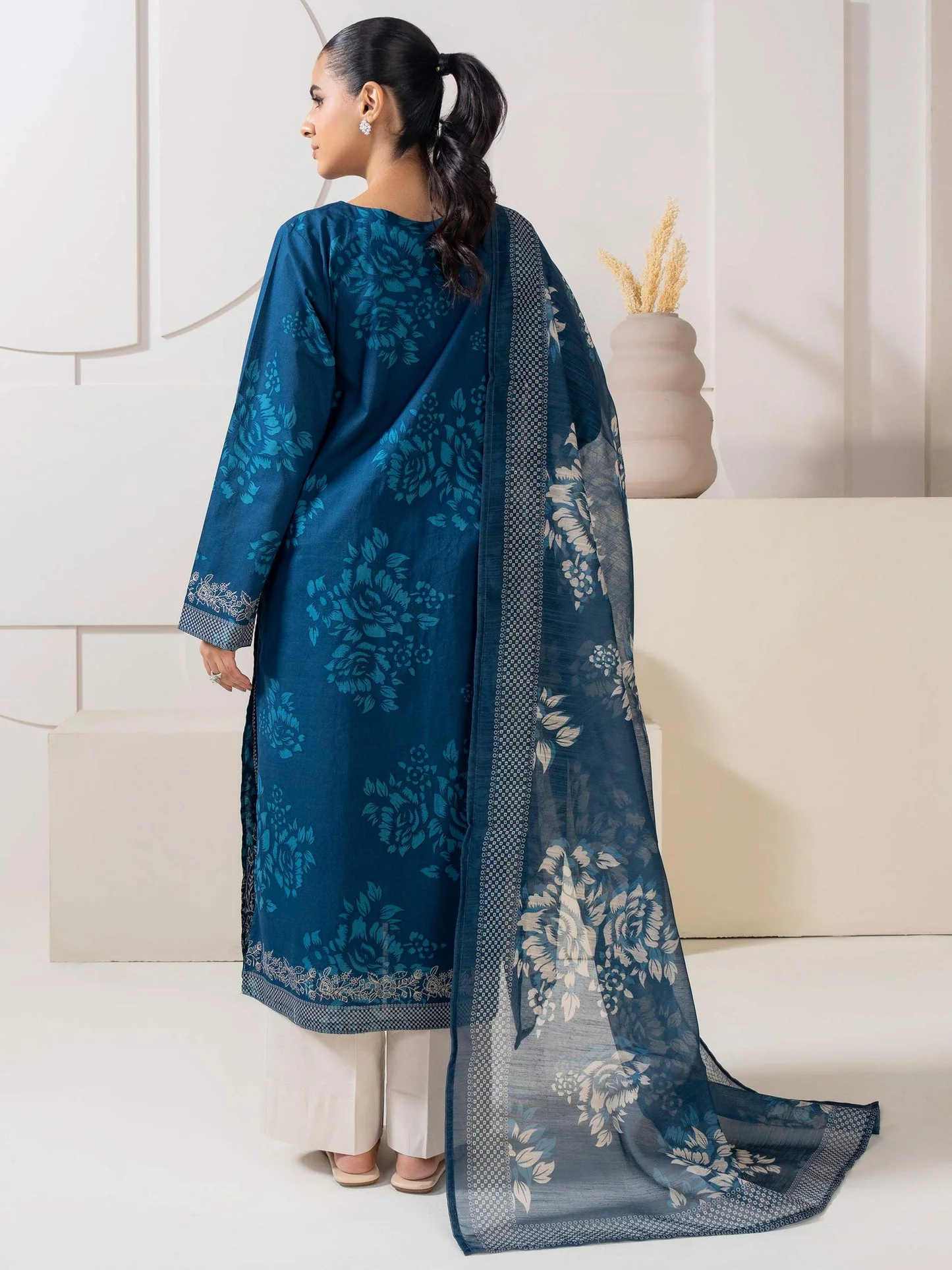 2 Piece Lawn Suit-Printed (Pret) - Image 2