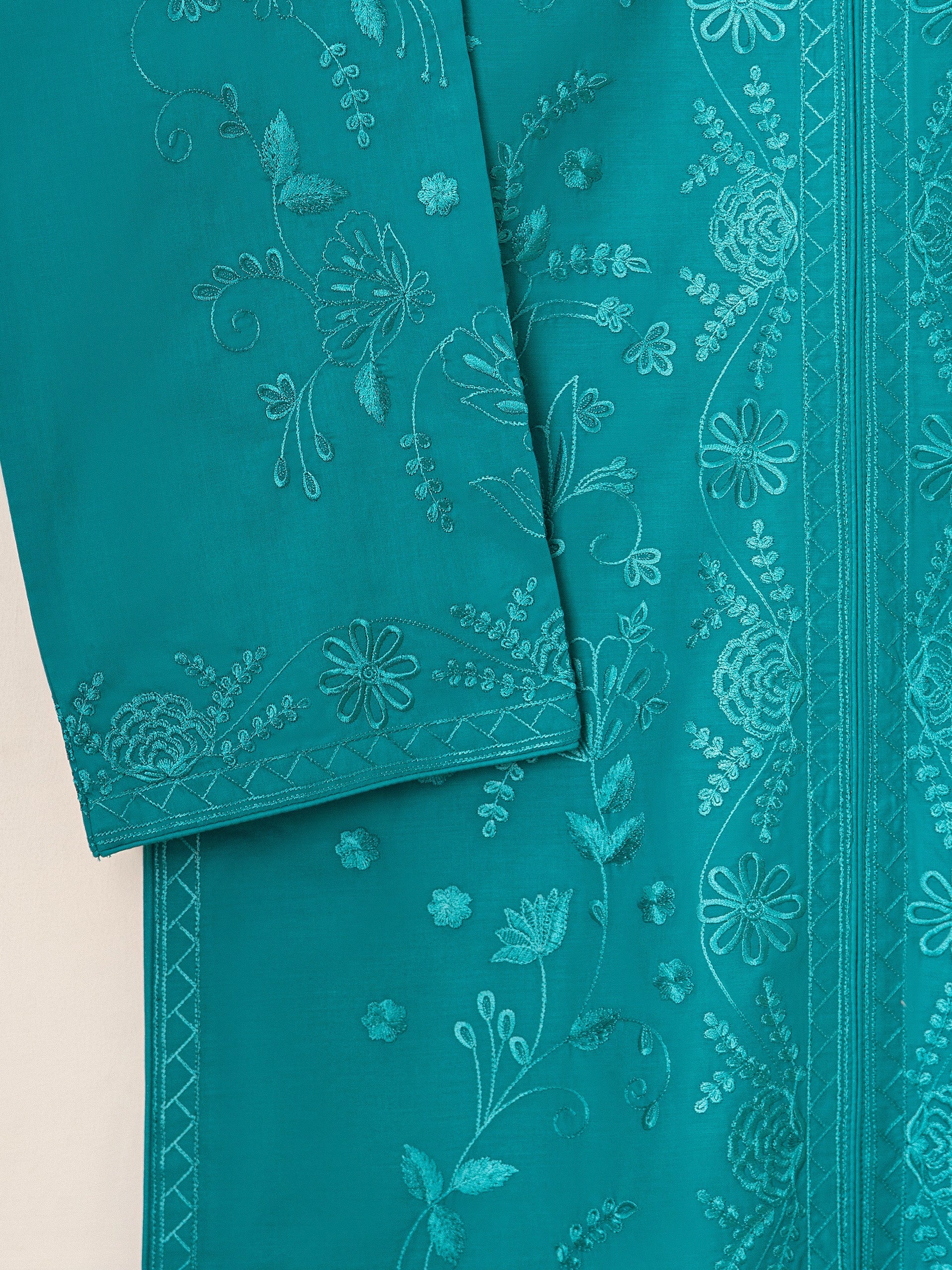 2 Piece - Pure Embroidered Lawn Suit - Image 5