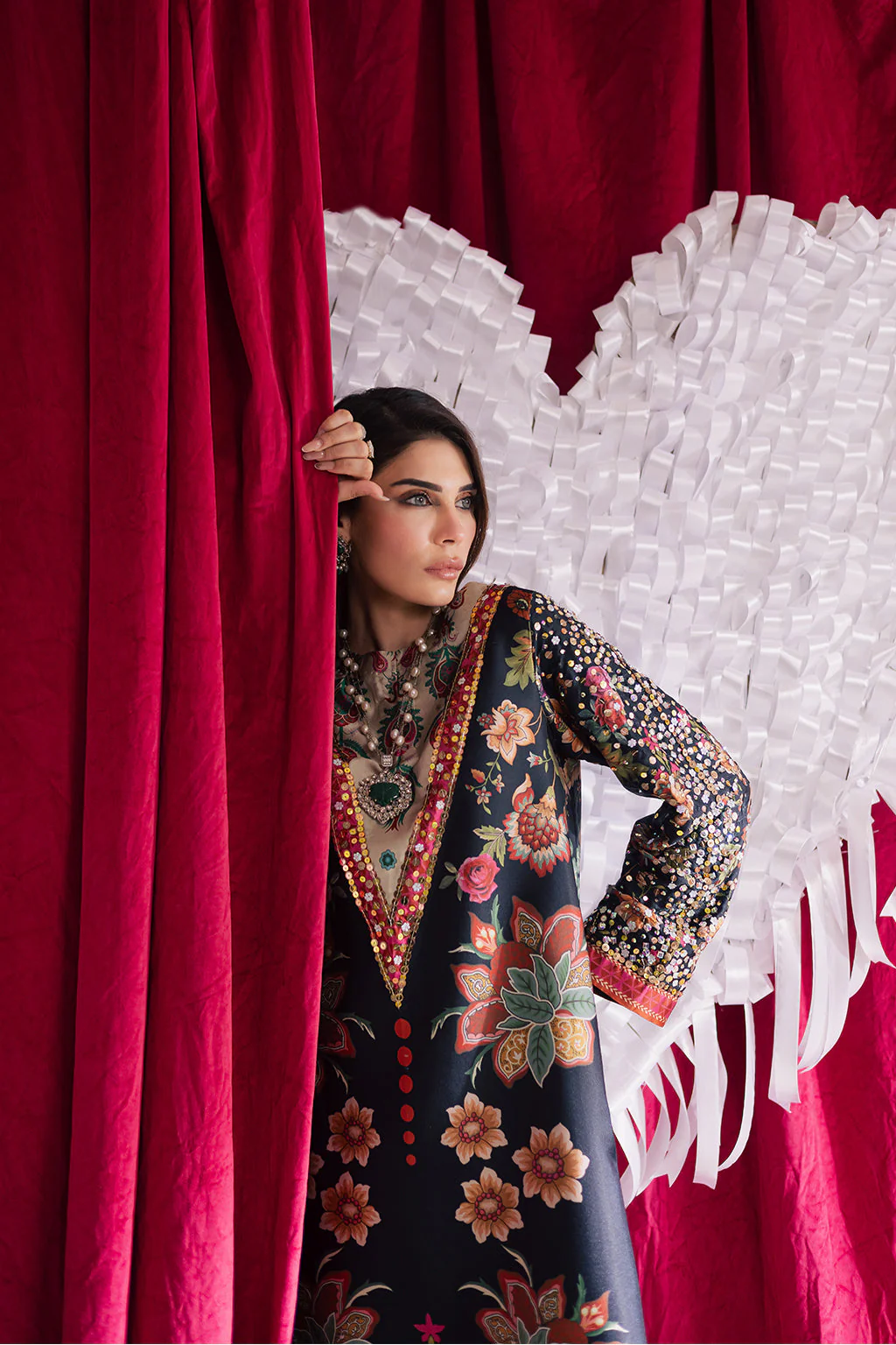 2-Piece Silk Printed Suit - Image 4