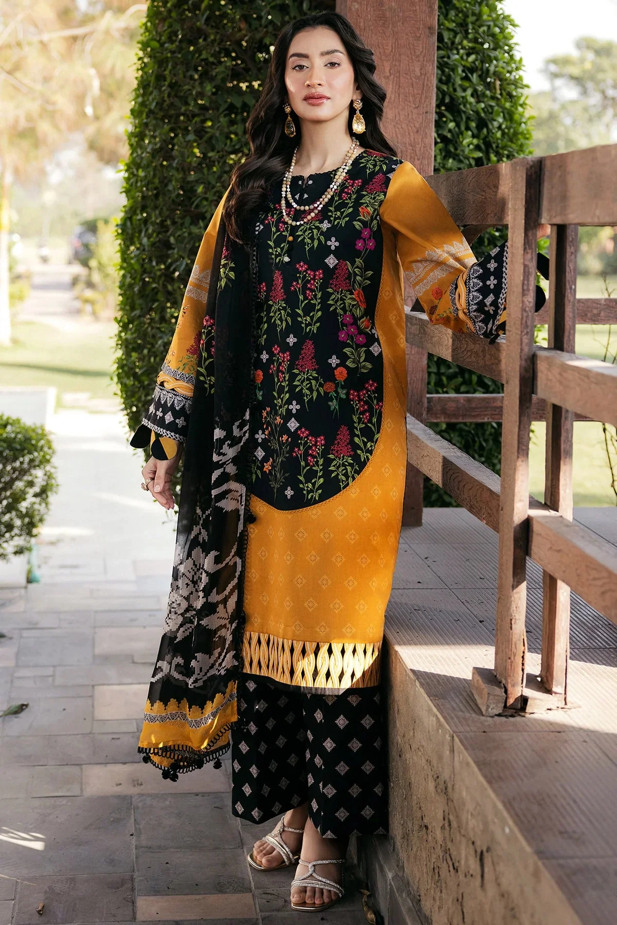 3-PC Printed Lawn Collection