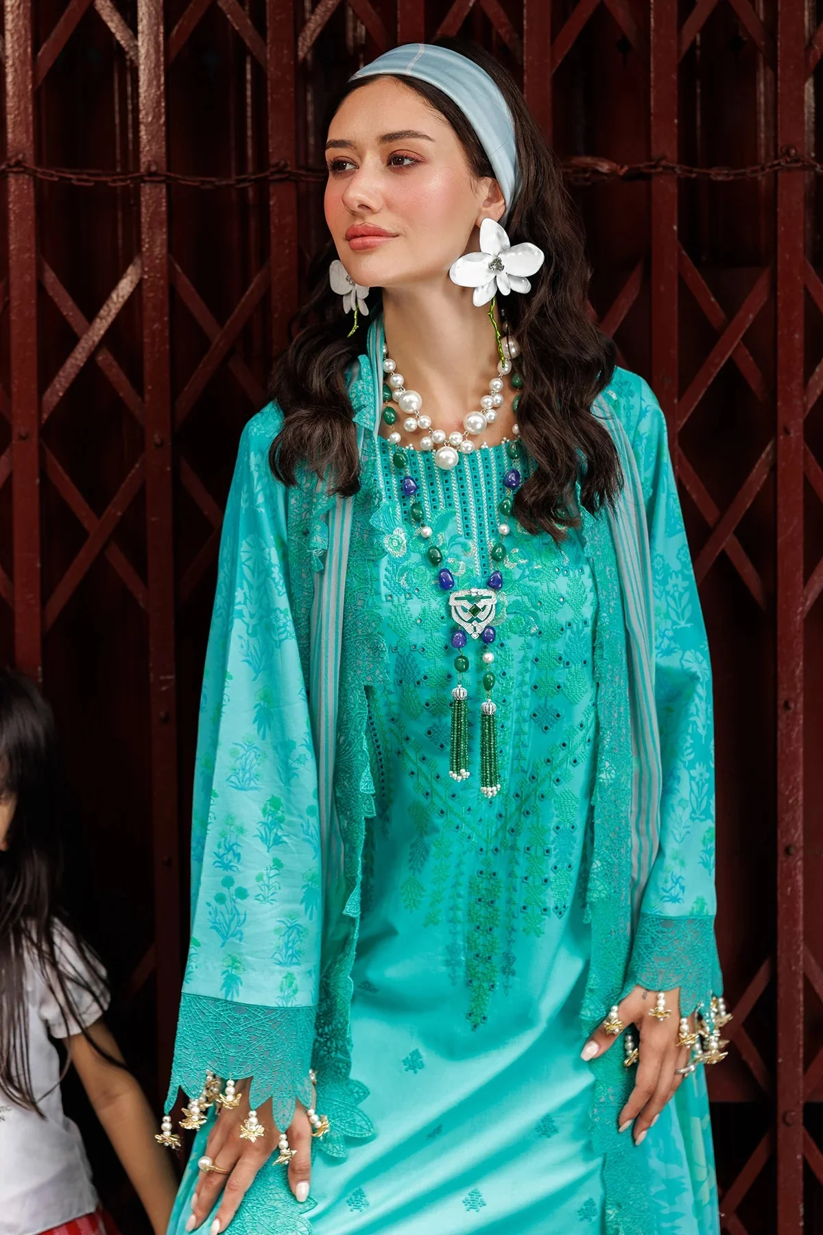 3-PC Unstitched Embroidered Lawn Collection - Image 6