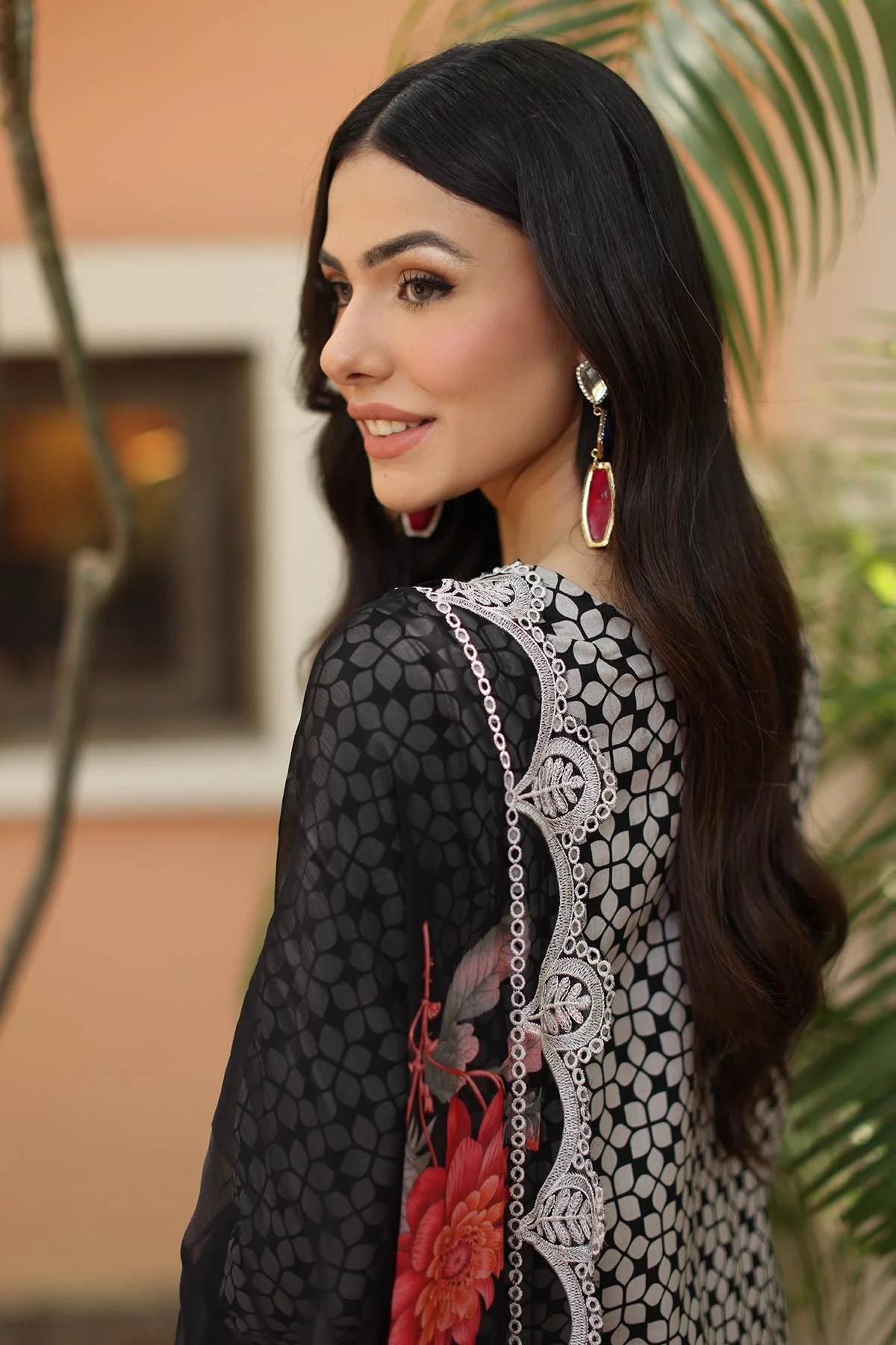 3-PC Unstitched Embroidered Lawn Collection - Image 4