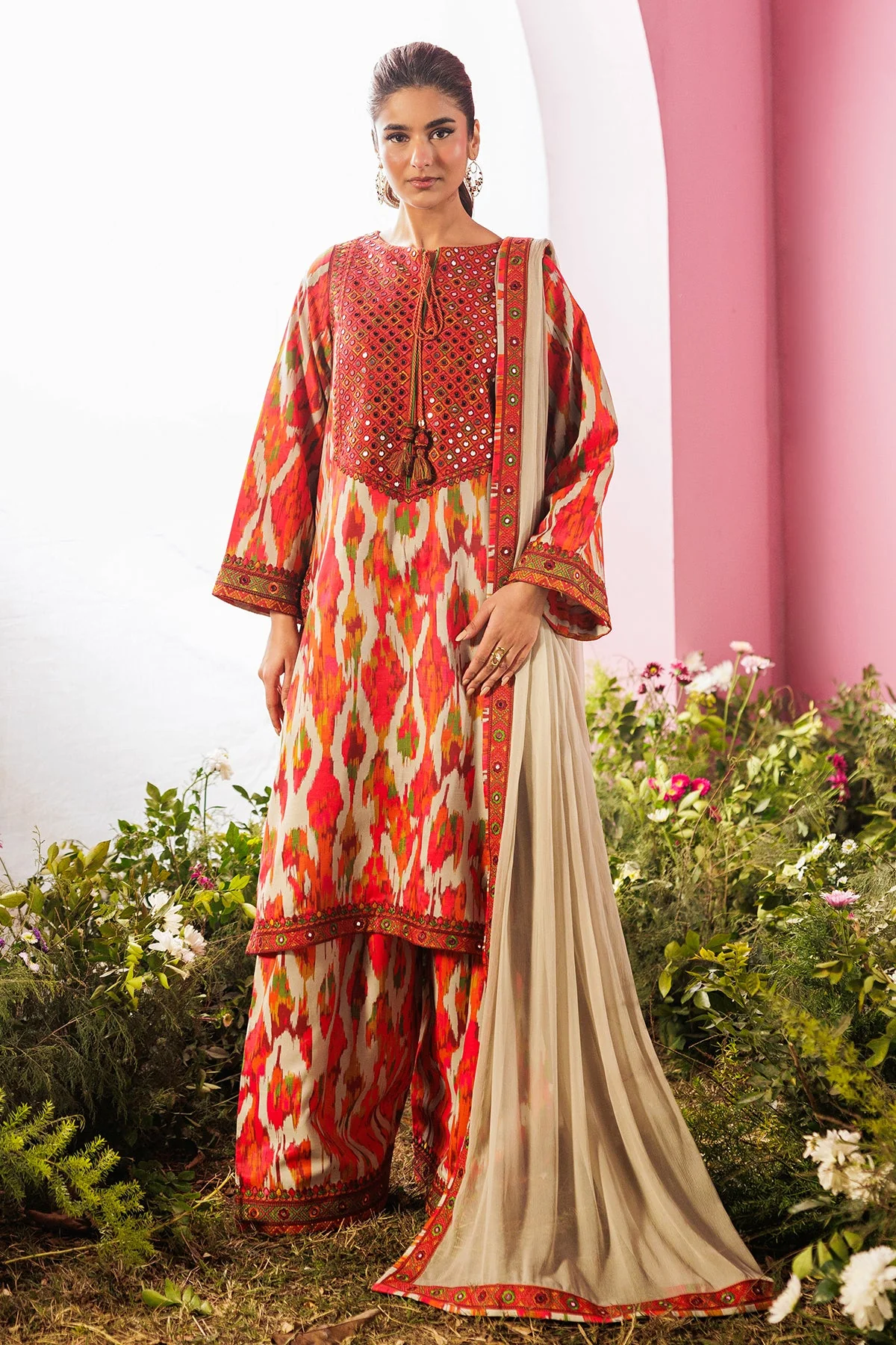 3-PC Unstitched Embroidered Lawn Collection