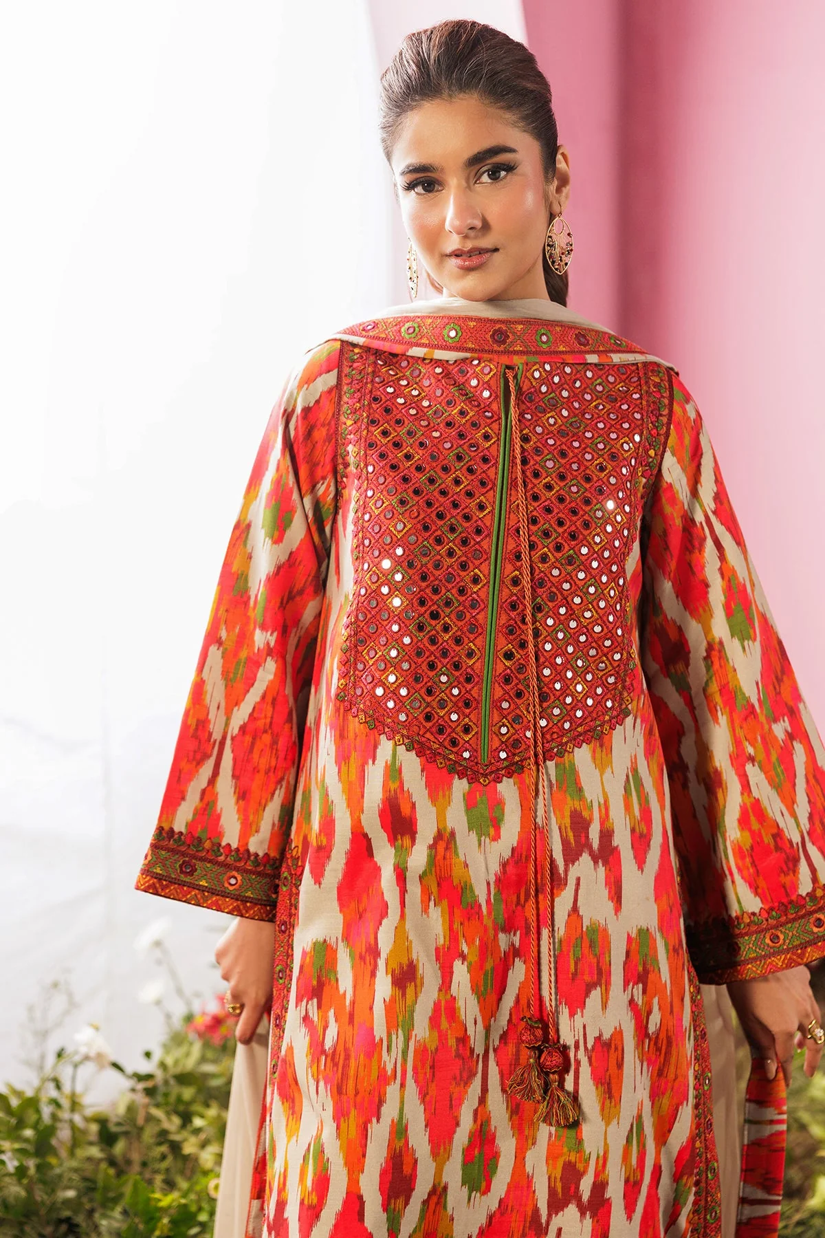3-PC Unstitched Embroidered Lawn Collection - Image 4