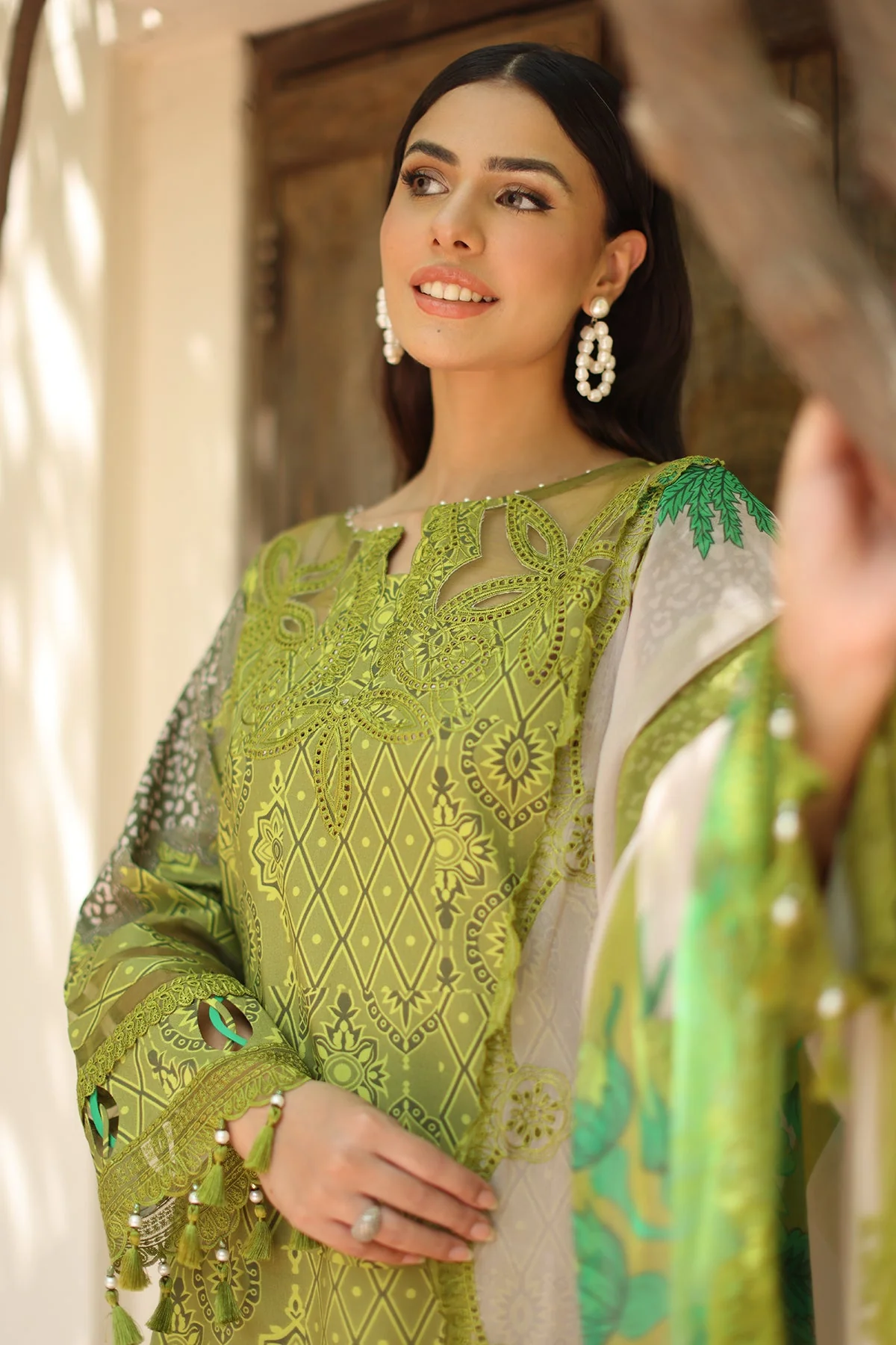 3-PC Unstitched Embroidered Lawn Collection - Image 6