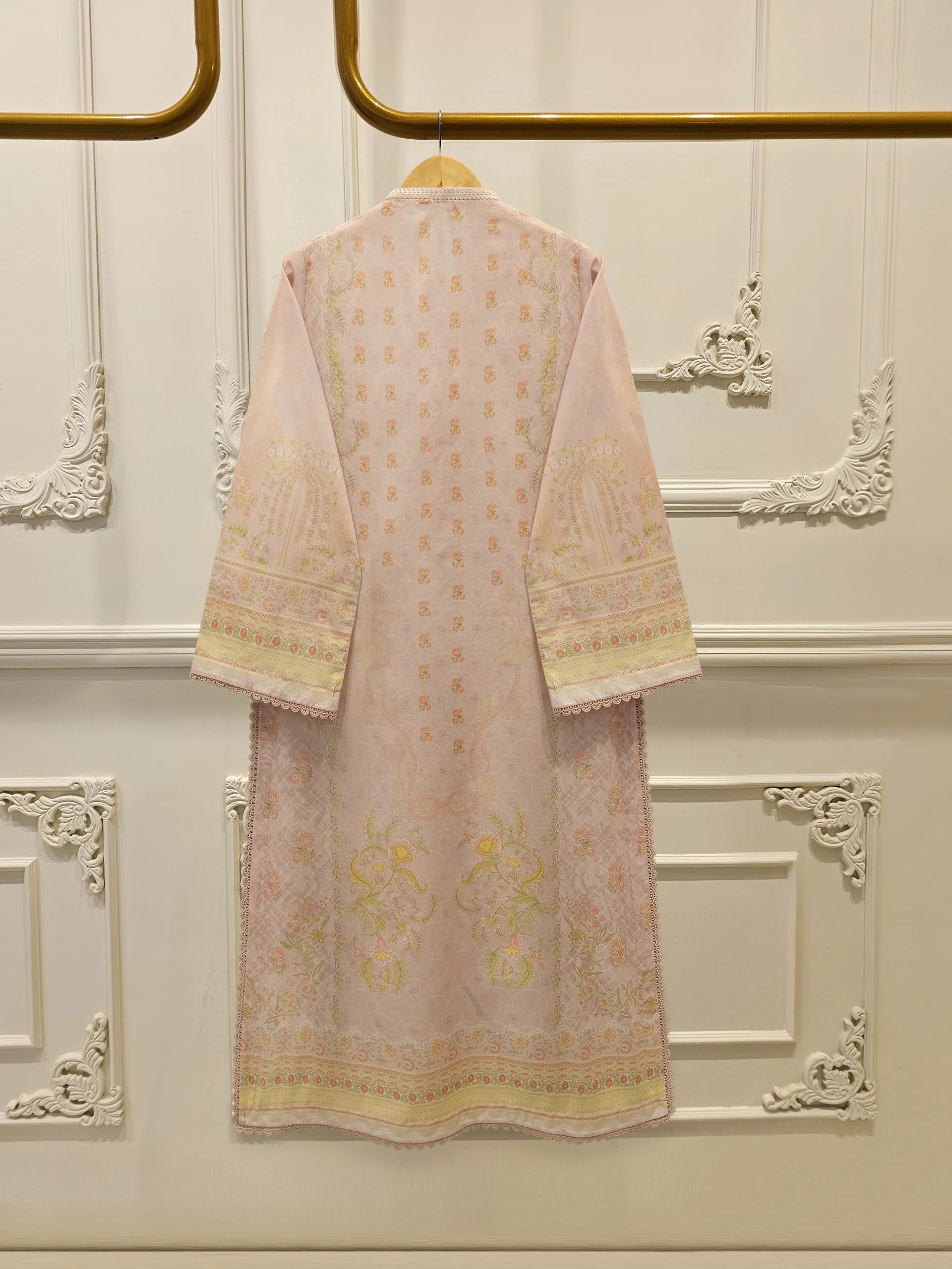 3 Piece - Digital Printed Cambric Suit - Image 2