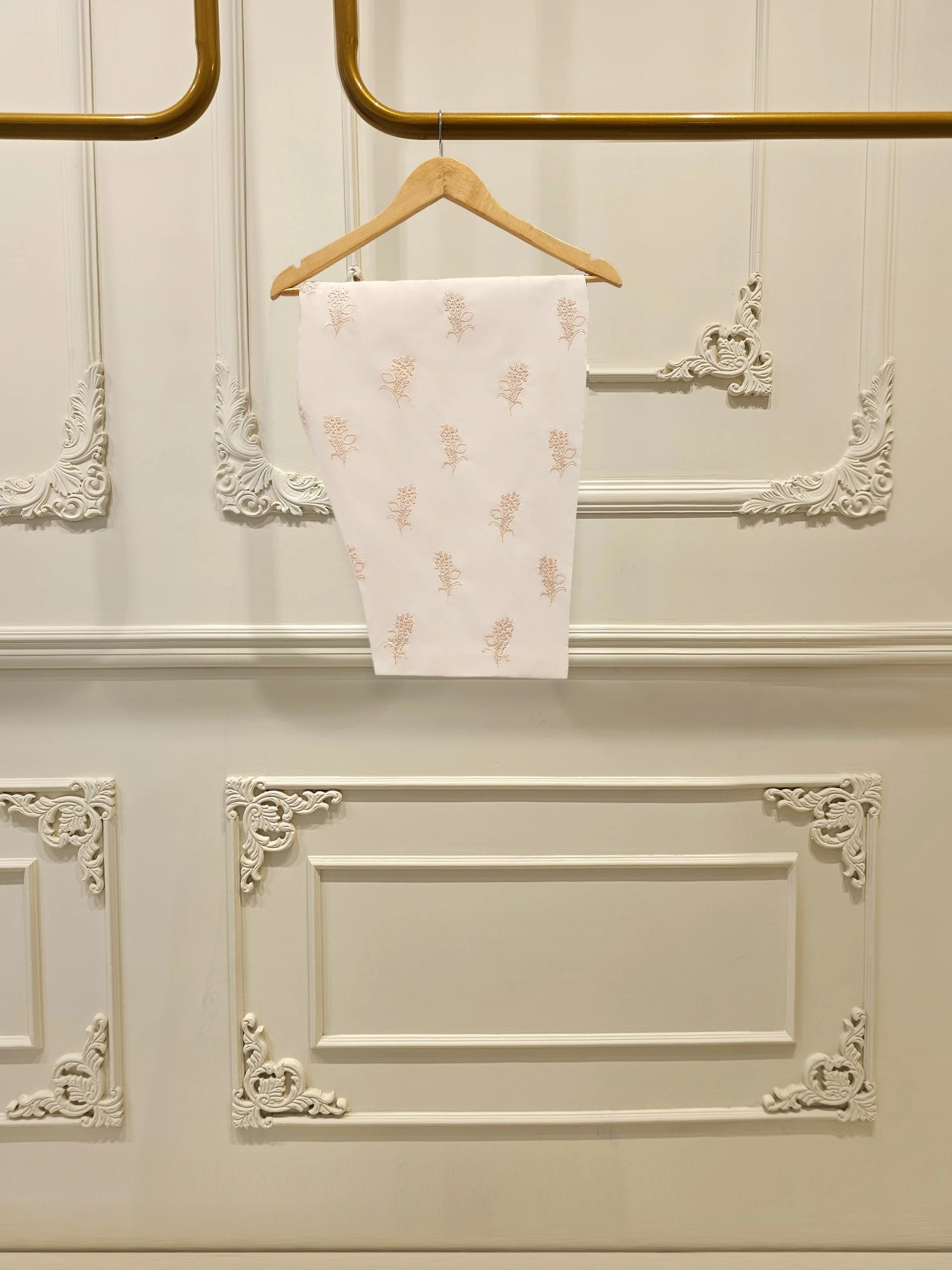 3 Piece - Digital Printed Cambric Suit - Image 4