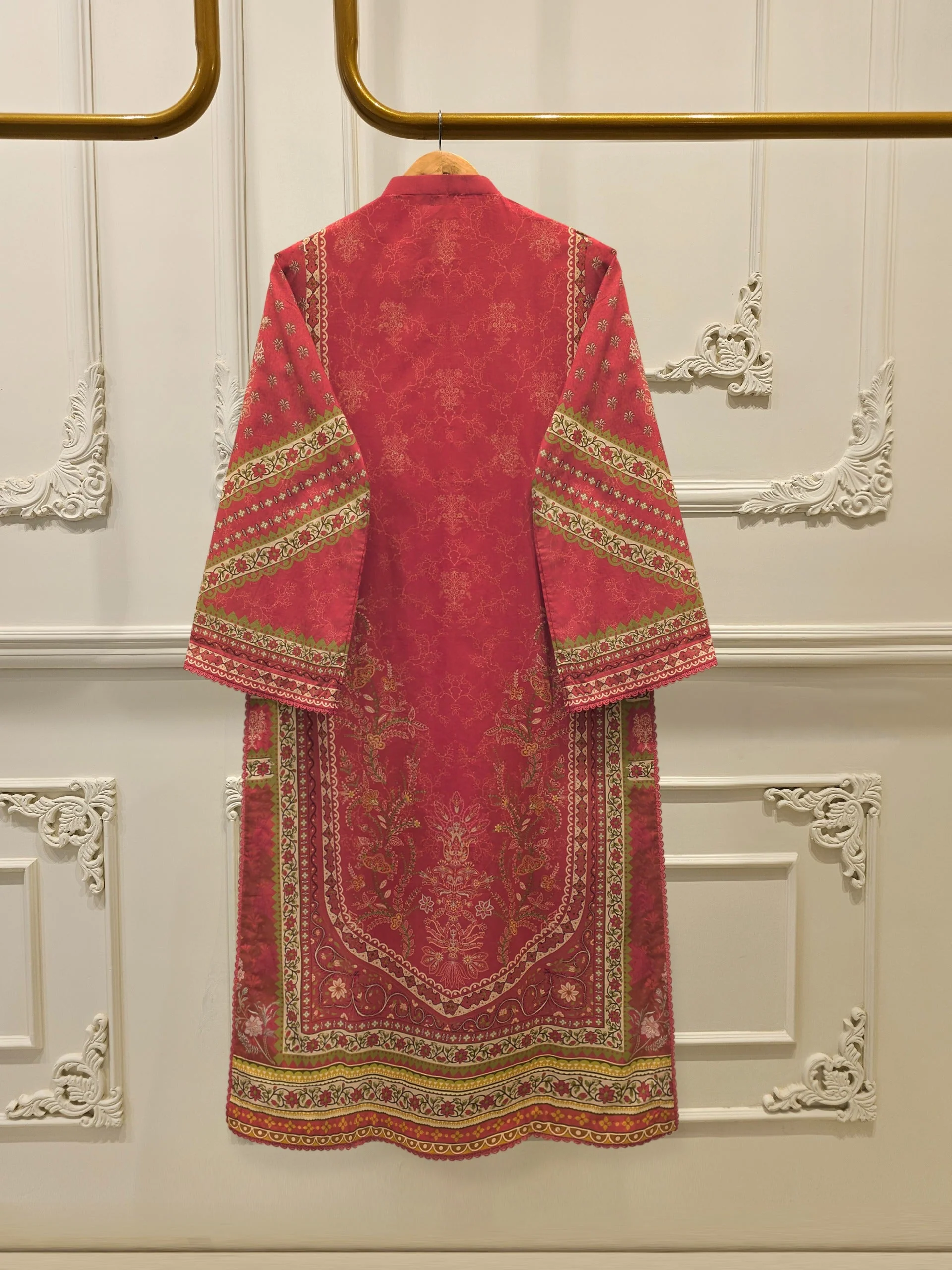 3 Piece - Digital Printed Cambric Suit - Image 2