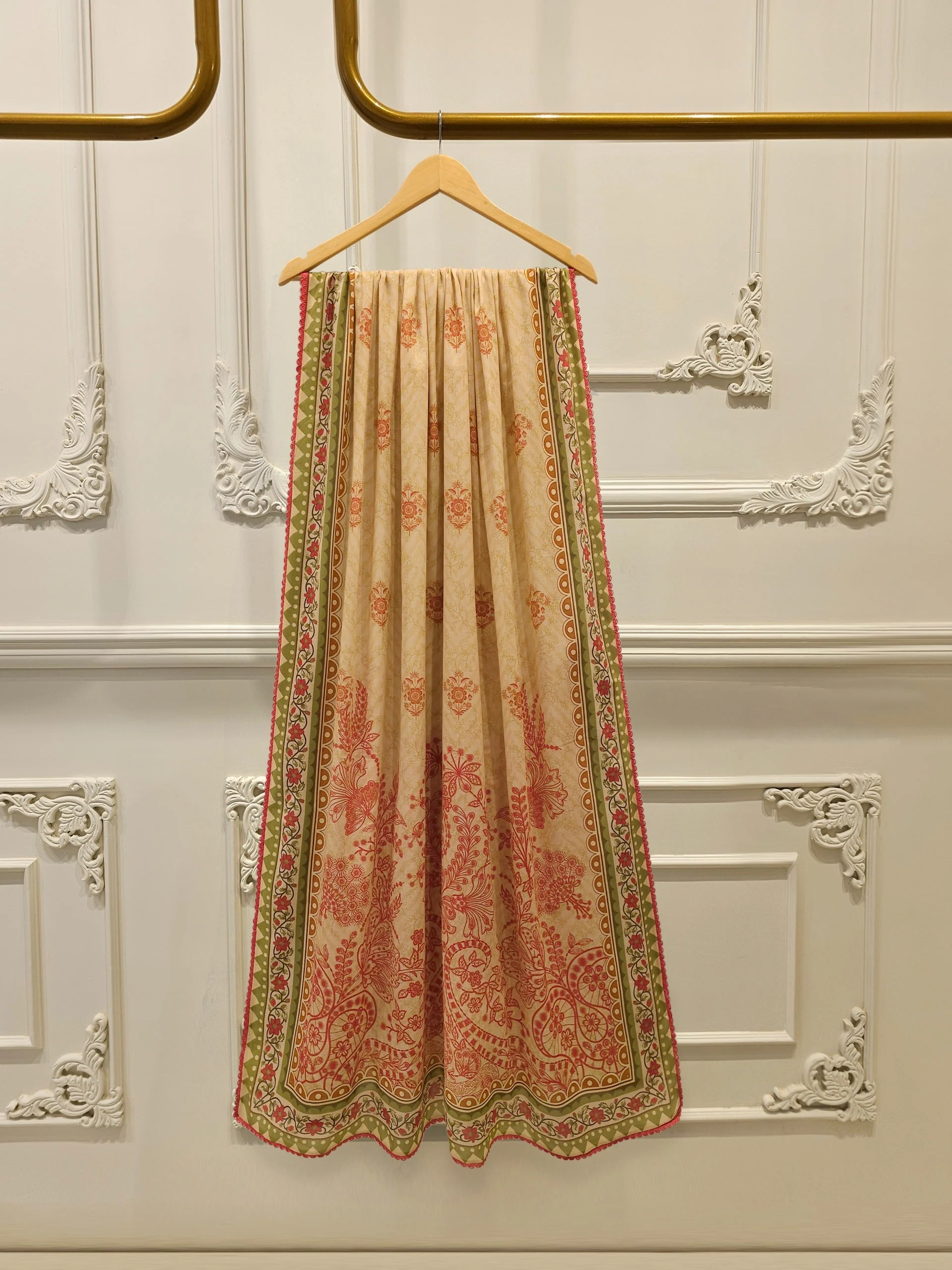 3 Piece - Digital Printed Cambric Suit - Image 3