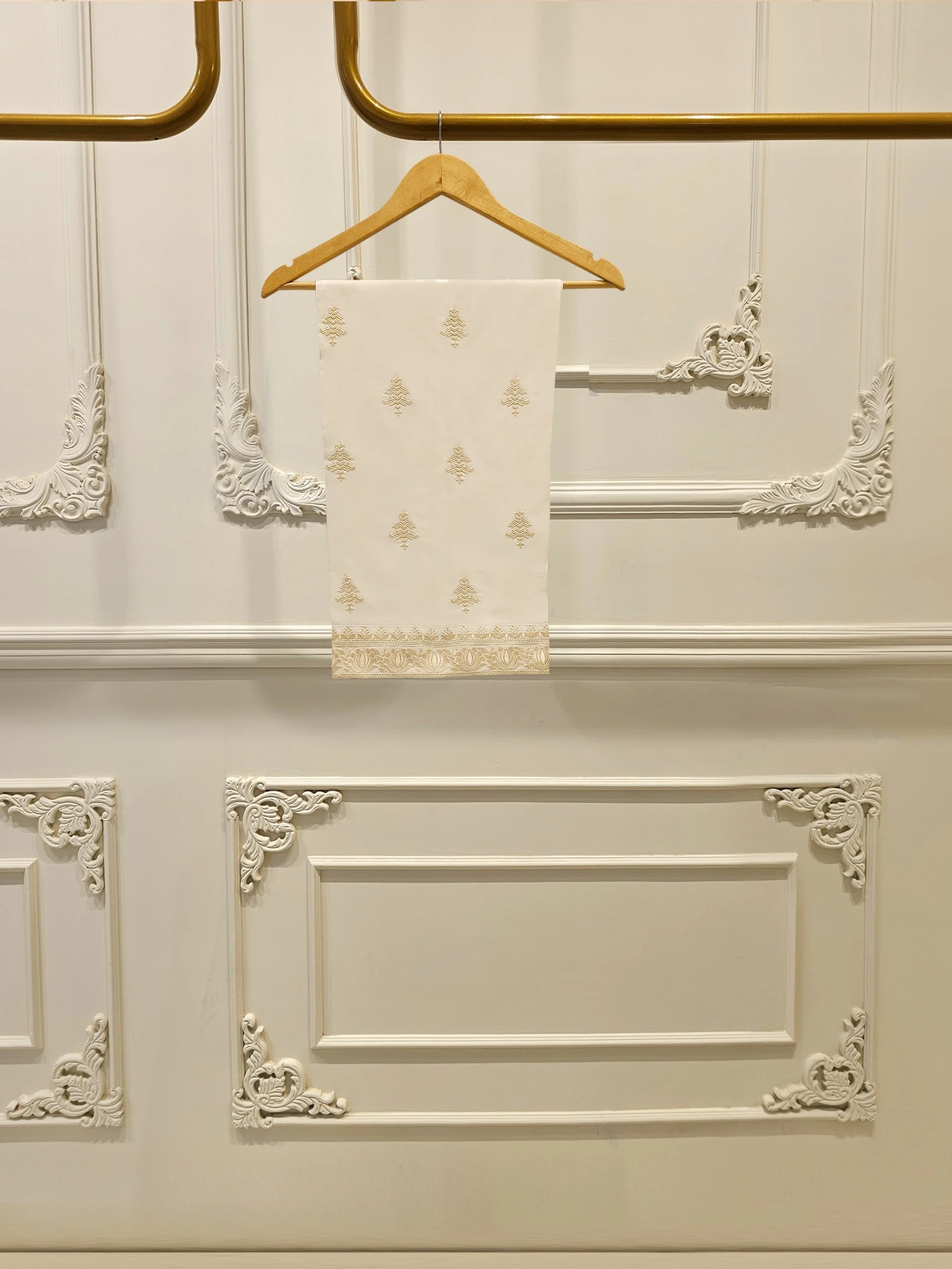 3 Piece - Digital Printed Embroidered Cambric Suit - Image 3