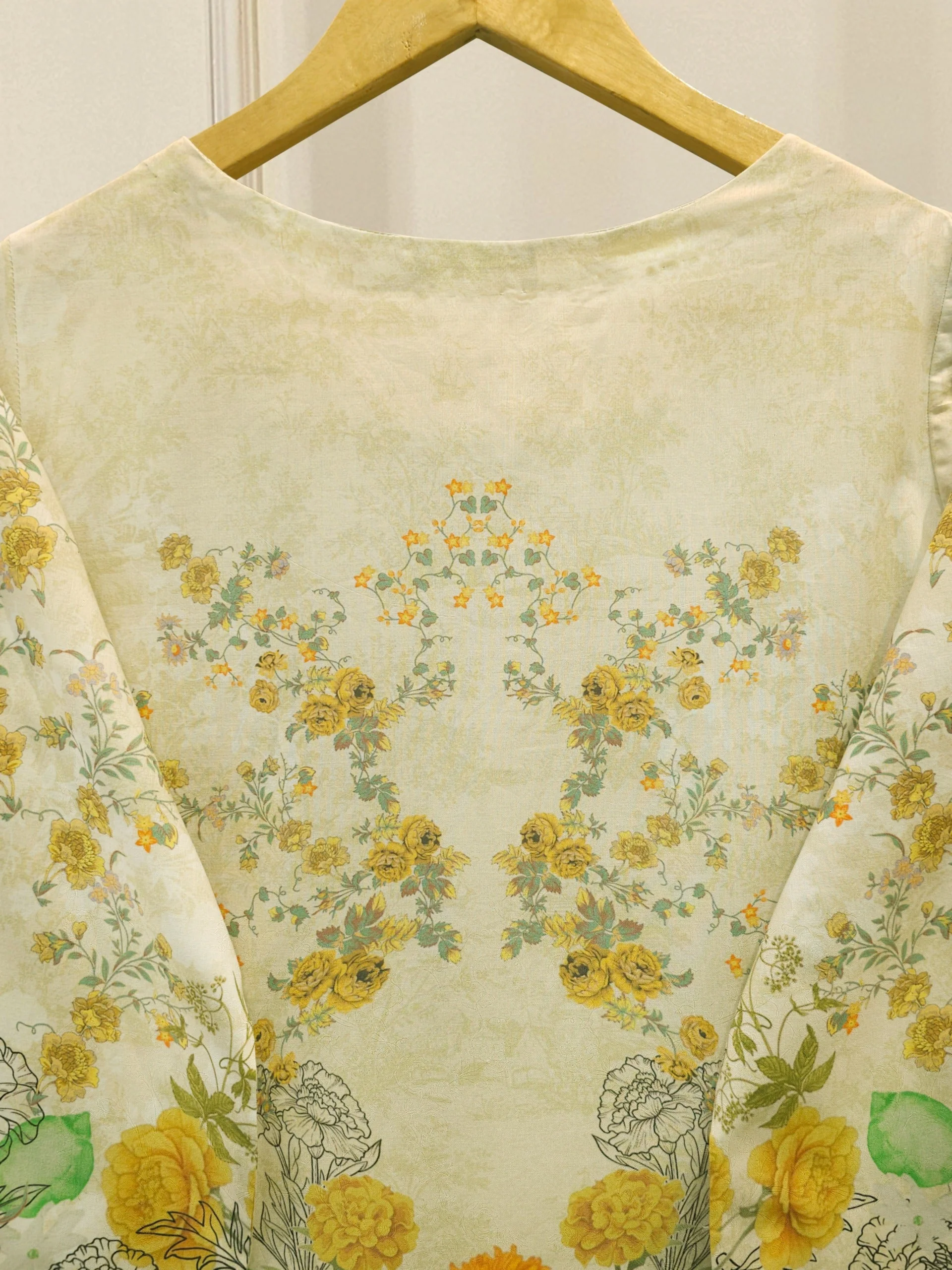 3 Piece - Digital Printed Embroidered Cambric Suit - Image 6