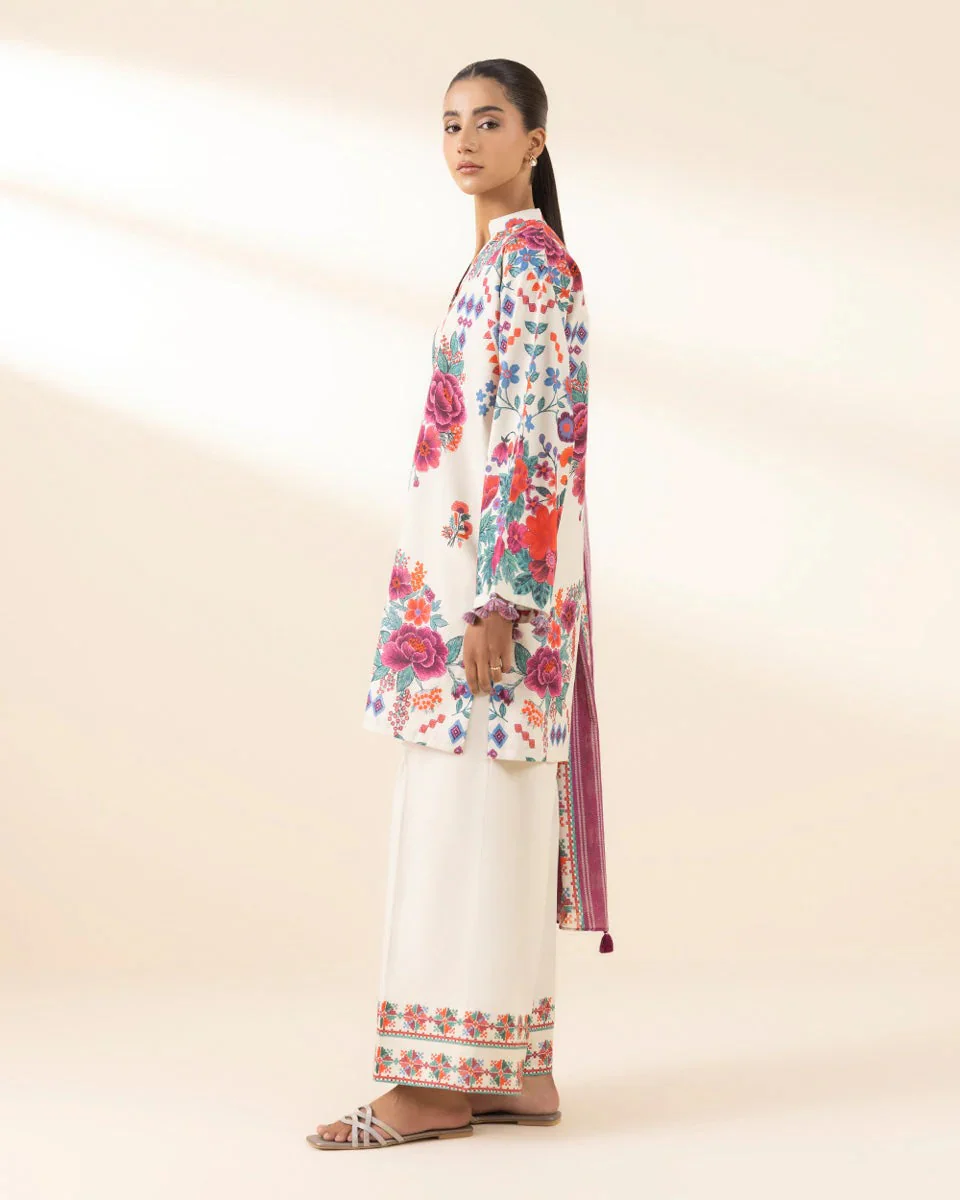 3 Piece - Embroidered Lawn Suit - Image 5