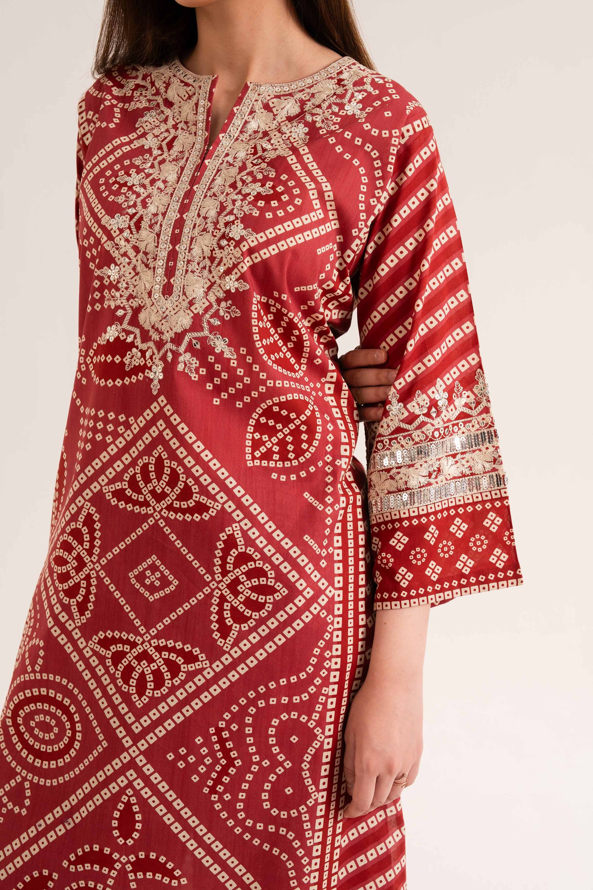 3 Piece - Embroidered Suit - Image 3