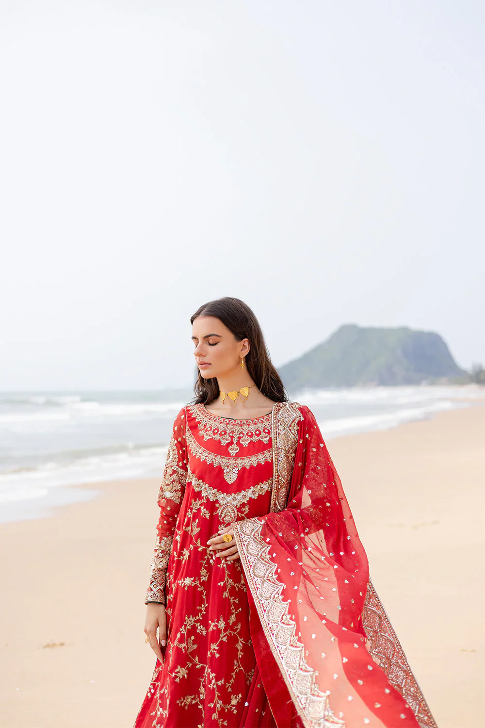 3 Piece Embroirdered Chiffon - Image 5
