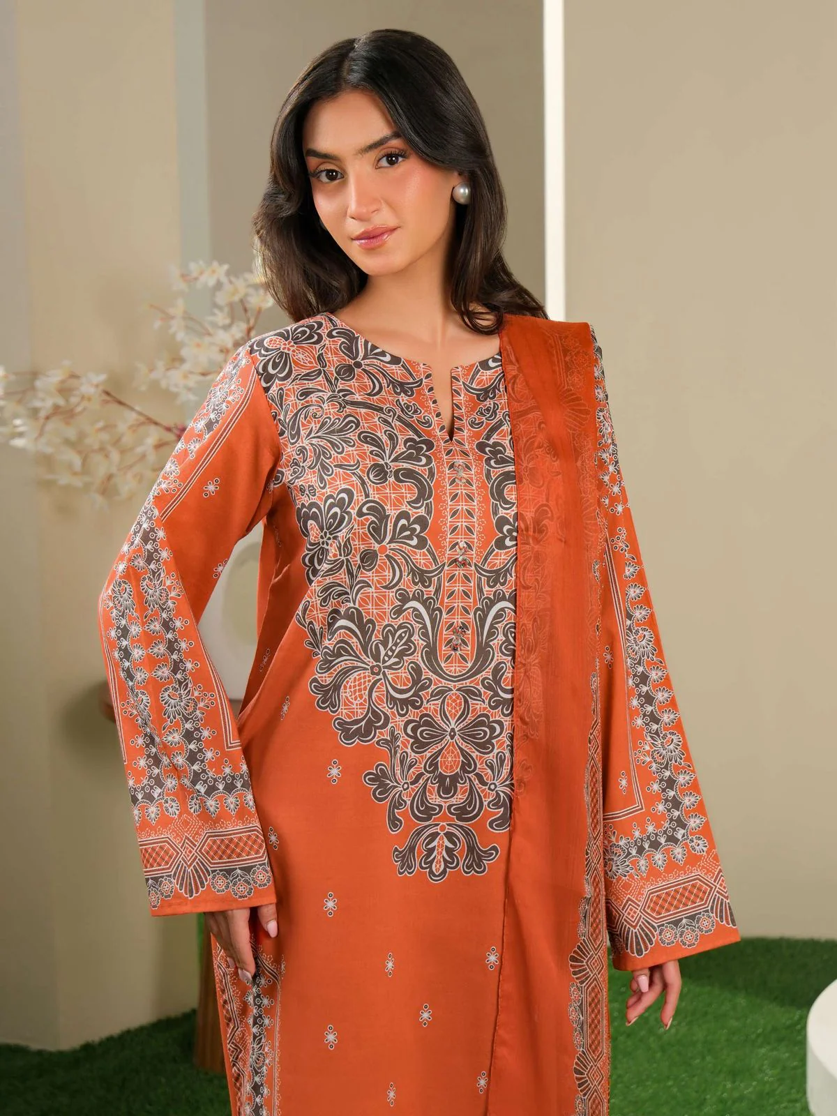 3 Piece Lawn Suit - Image 4