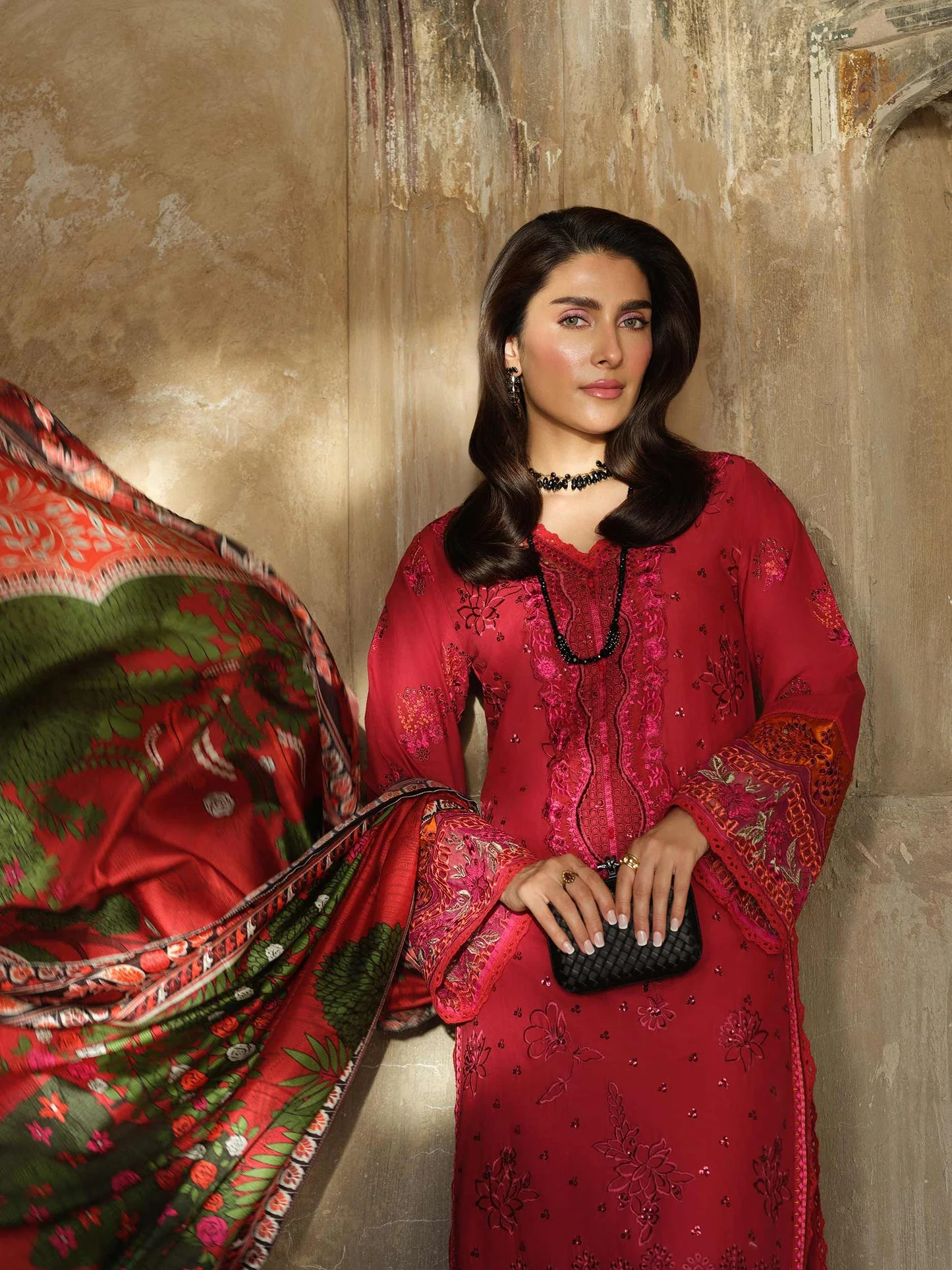 3 Piece Lawn Suit-Embroidered (Pret) - Image 3
