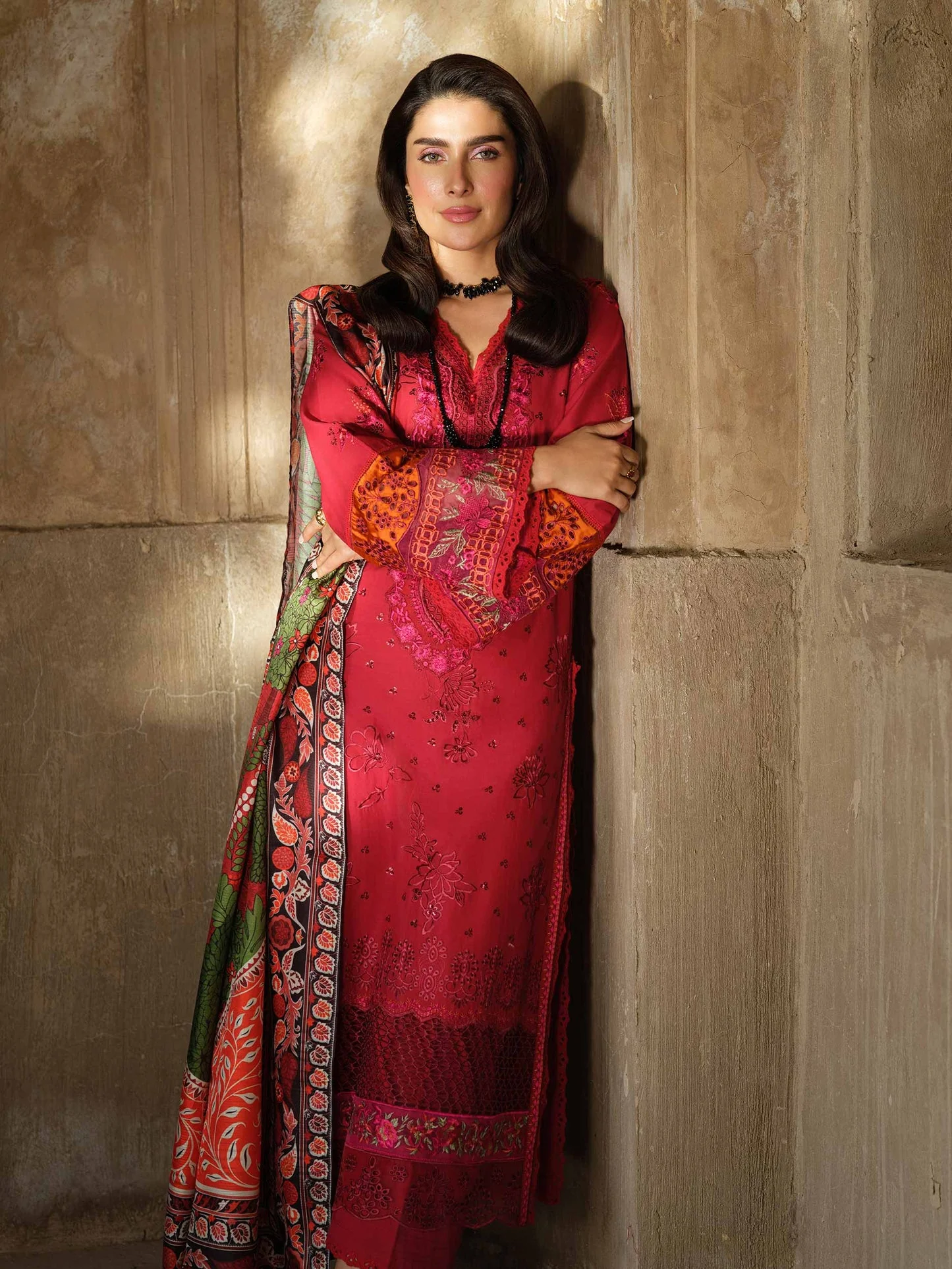 3 Piece Lawn Suit-Embroidered (Pret) - Image 7