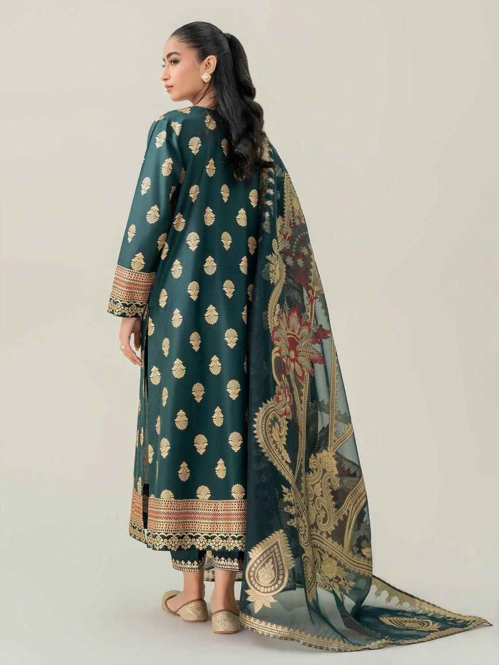3 Piece Lawn Suit-Printed (Pret) - Image 5