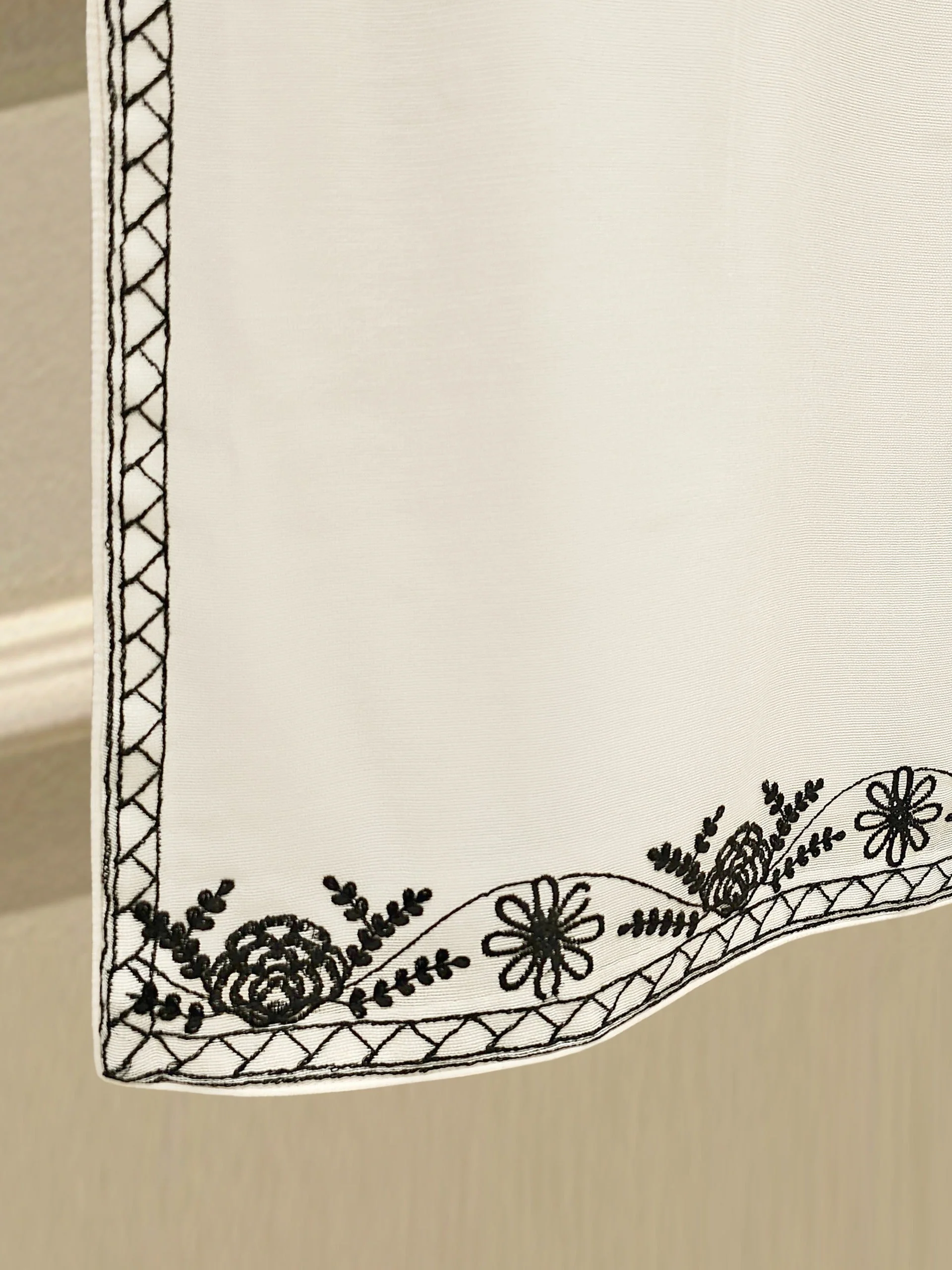 3 Piece - Pure Embroidered Cotton Net Suit - Image 9