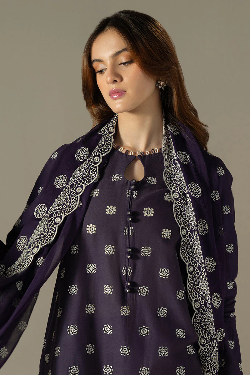 3PC CHIKANKARI SUIT - Image 4