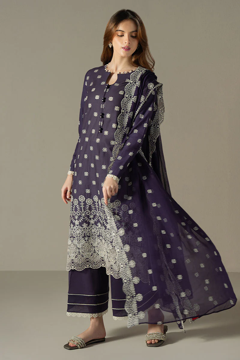 3PC CHIKANKARI SUIT - Image 6