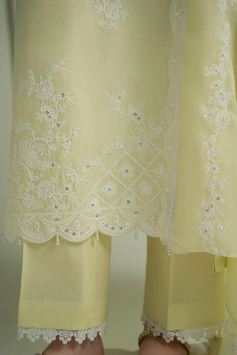 3PC EMBROIDERED LAWN SUIT - Image 6