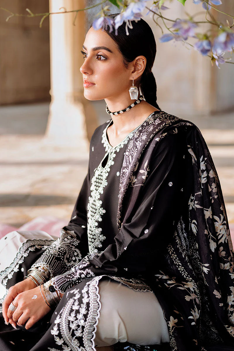 3PC EMBROIDERED LAWN SUIT - Image 5