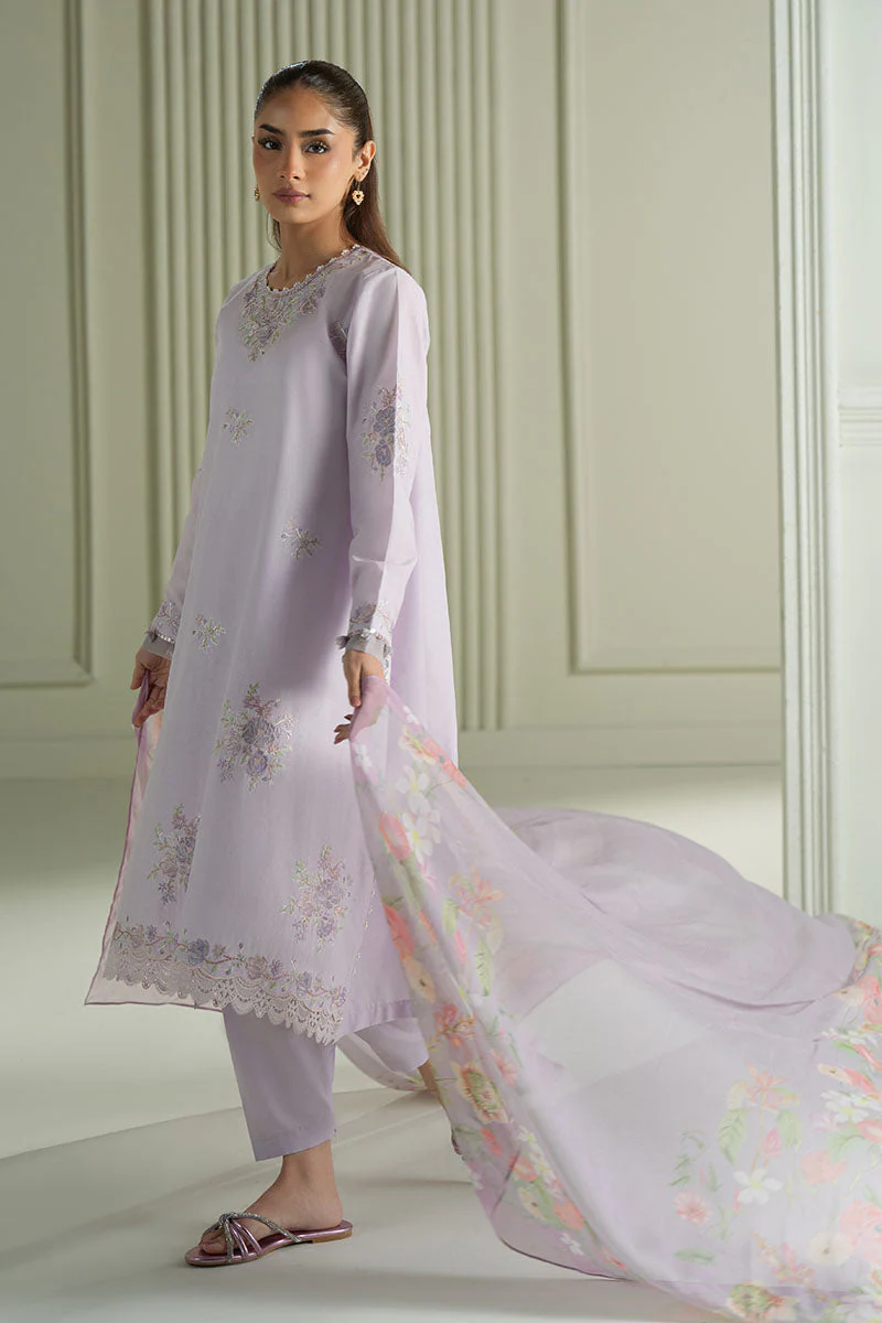 3PC EMBROIDERED LAWN SUIT - Image 3