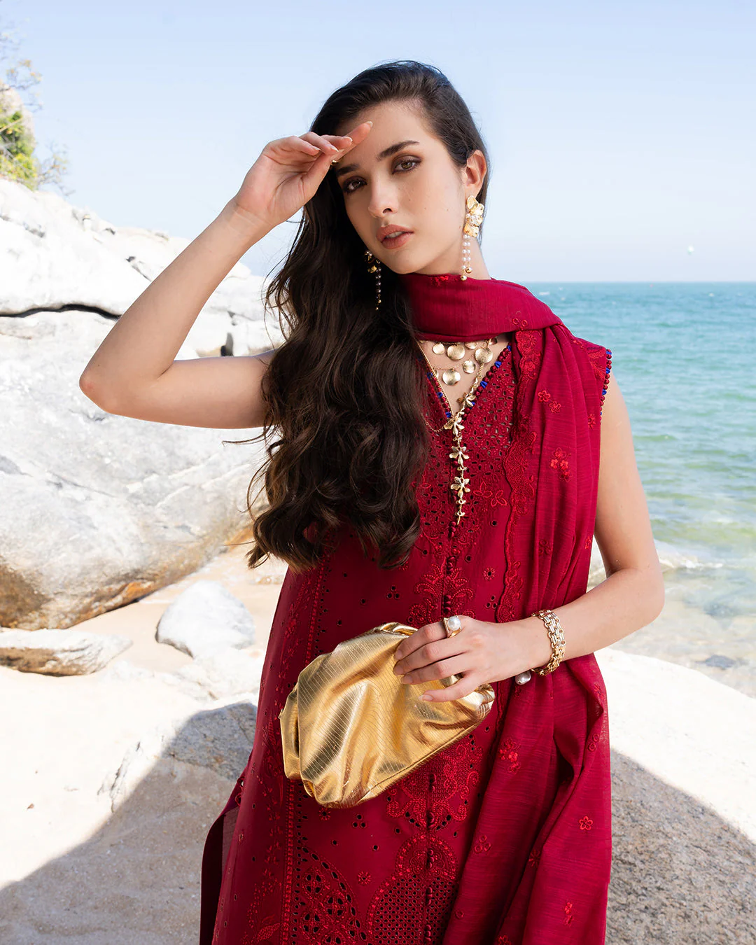 3Pc Lawn Embroidered Suit - Image 4