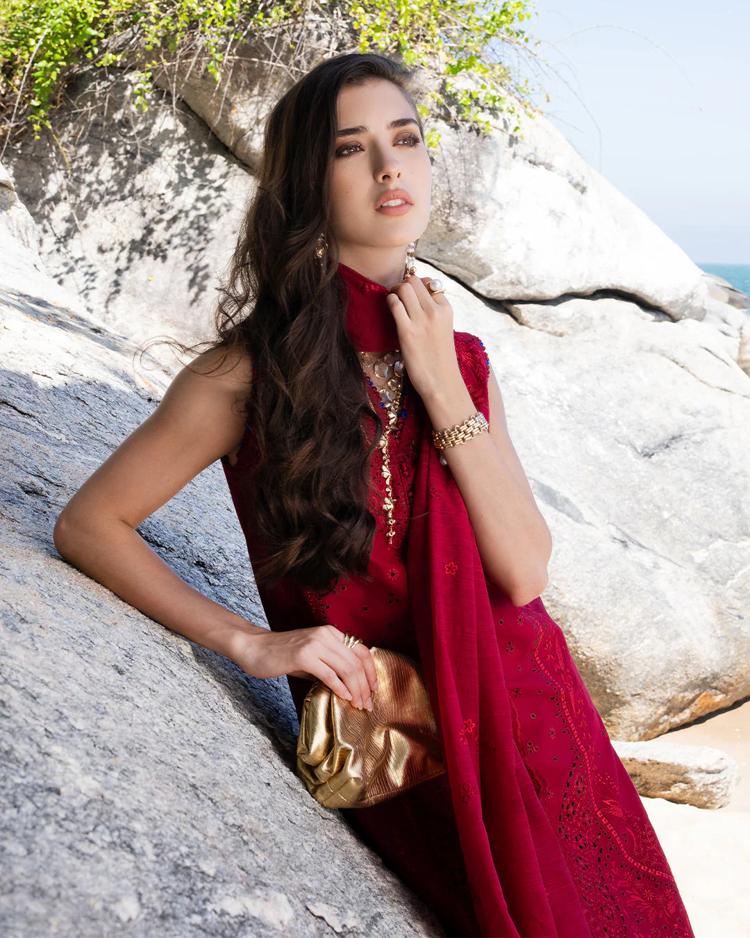 3Pc Lawn Embroidered Suit - Image 5