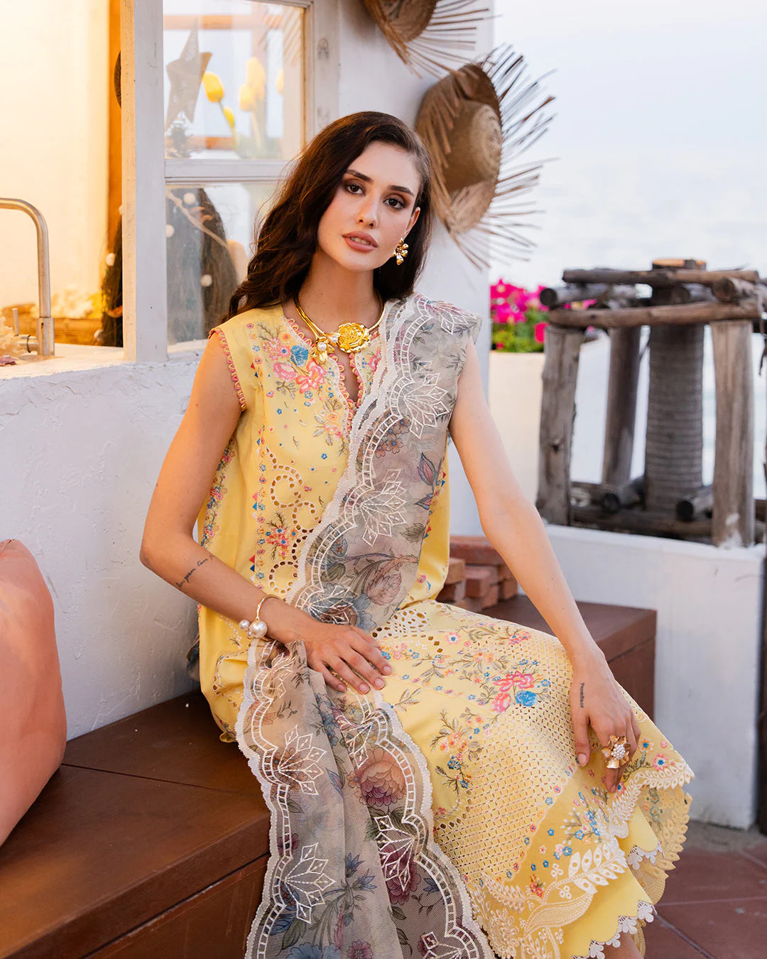 3Pc Lawn Embroidered Suit - Image 6