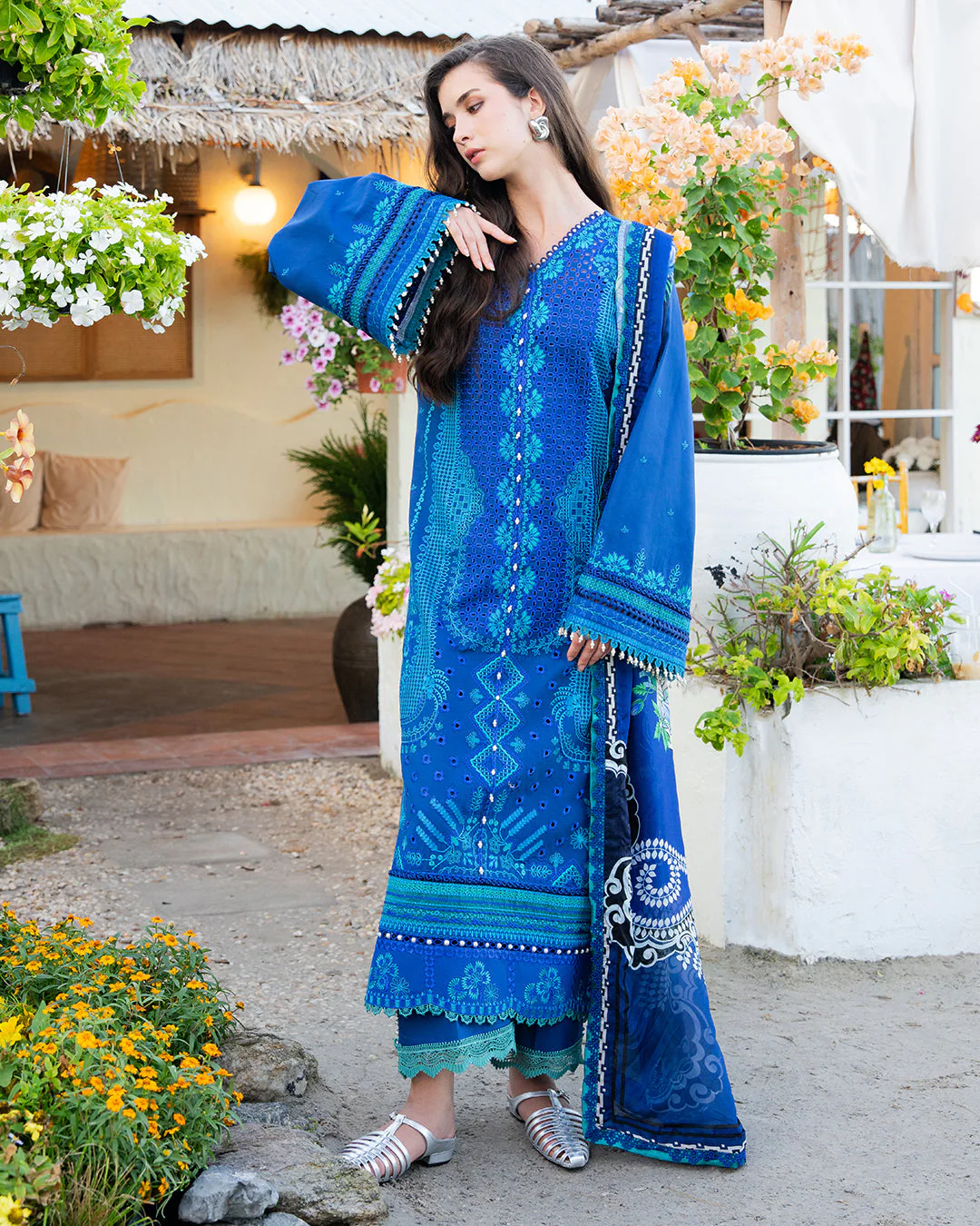3Pc Lawn Embroidered Suit - Image 6