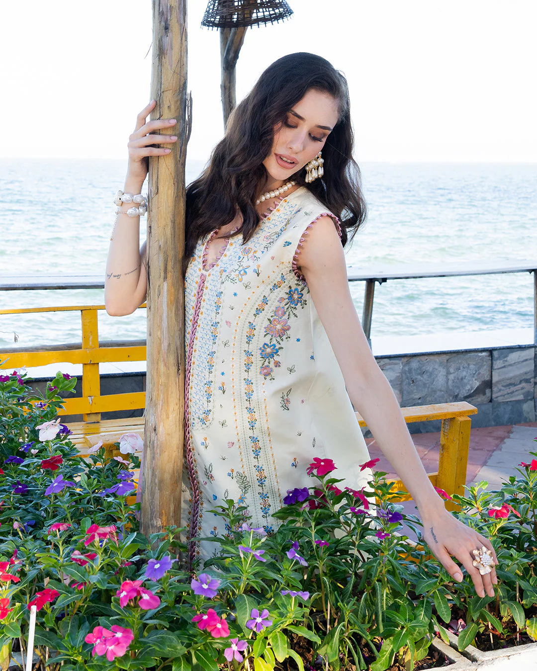 3Pc Lawn Embroidered Suit - Image 4