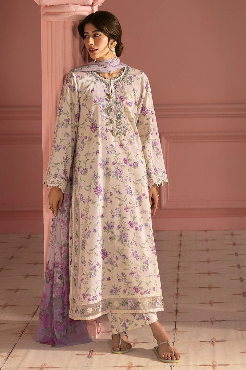 3PC PRINTED LAWN SUIT