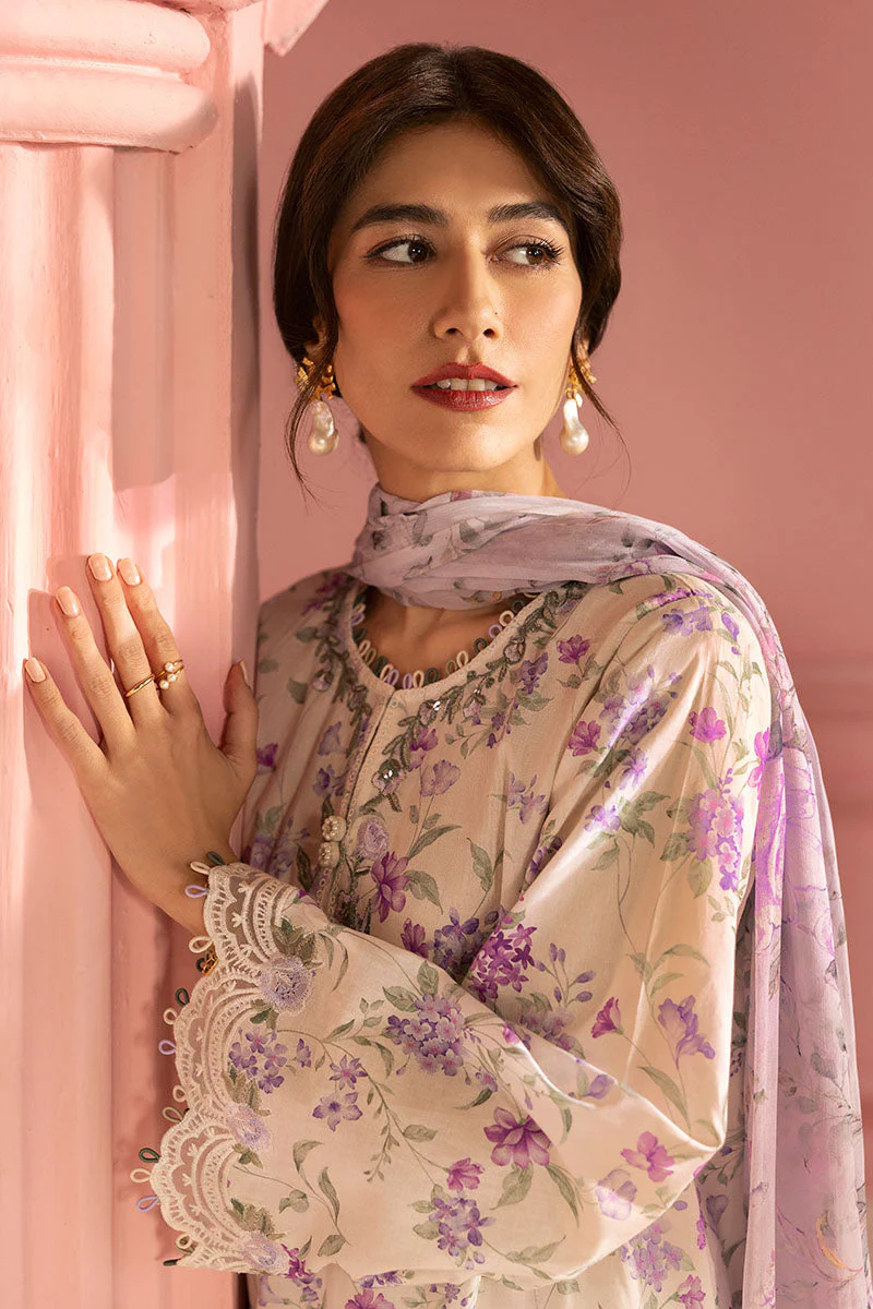 3PC PRINTED LAWN SUIT - Image 7