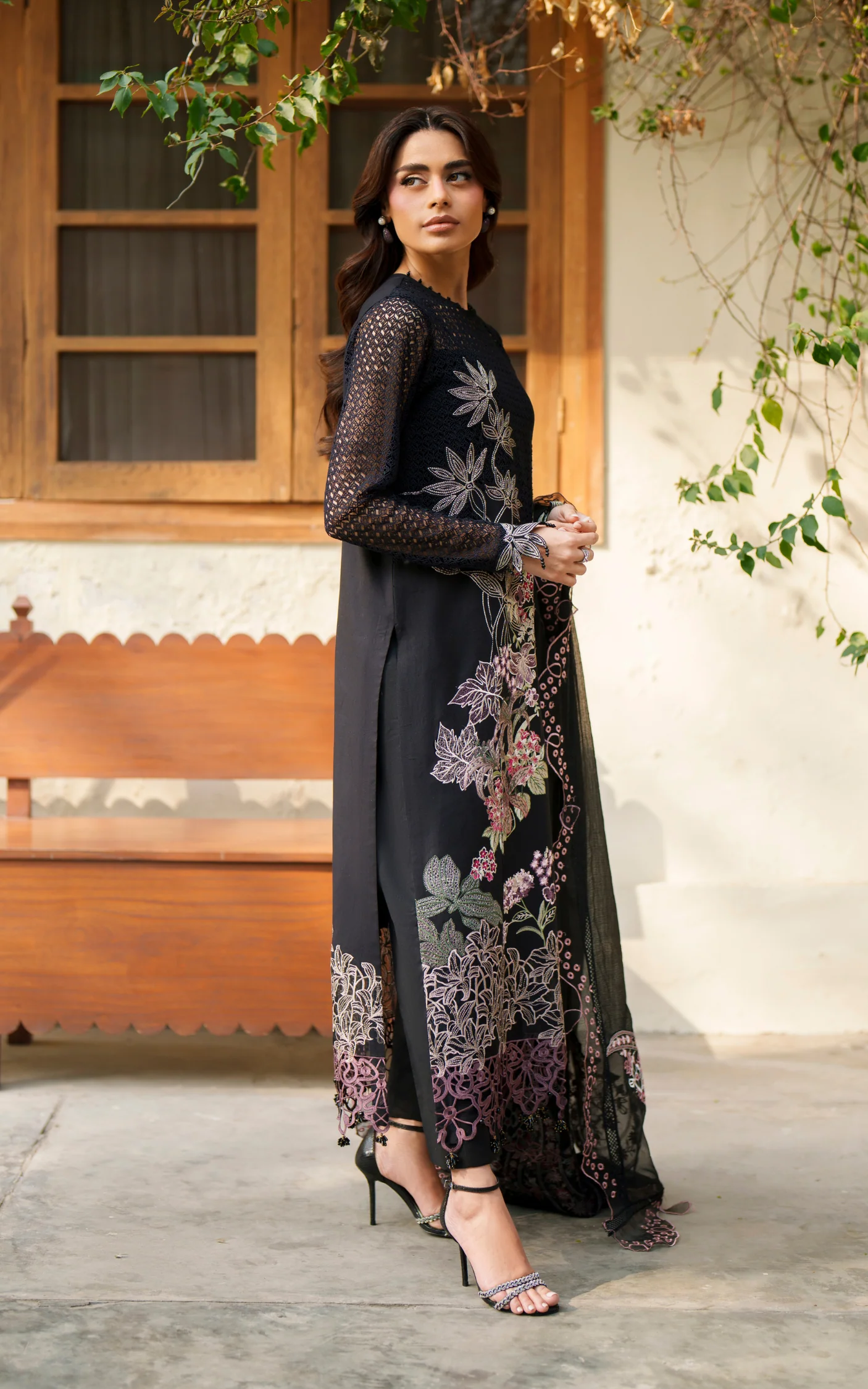 3pcs Embroidered Unstitched Summer - Image 3