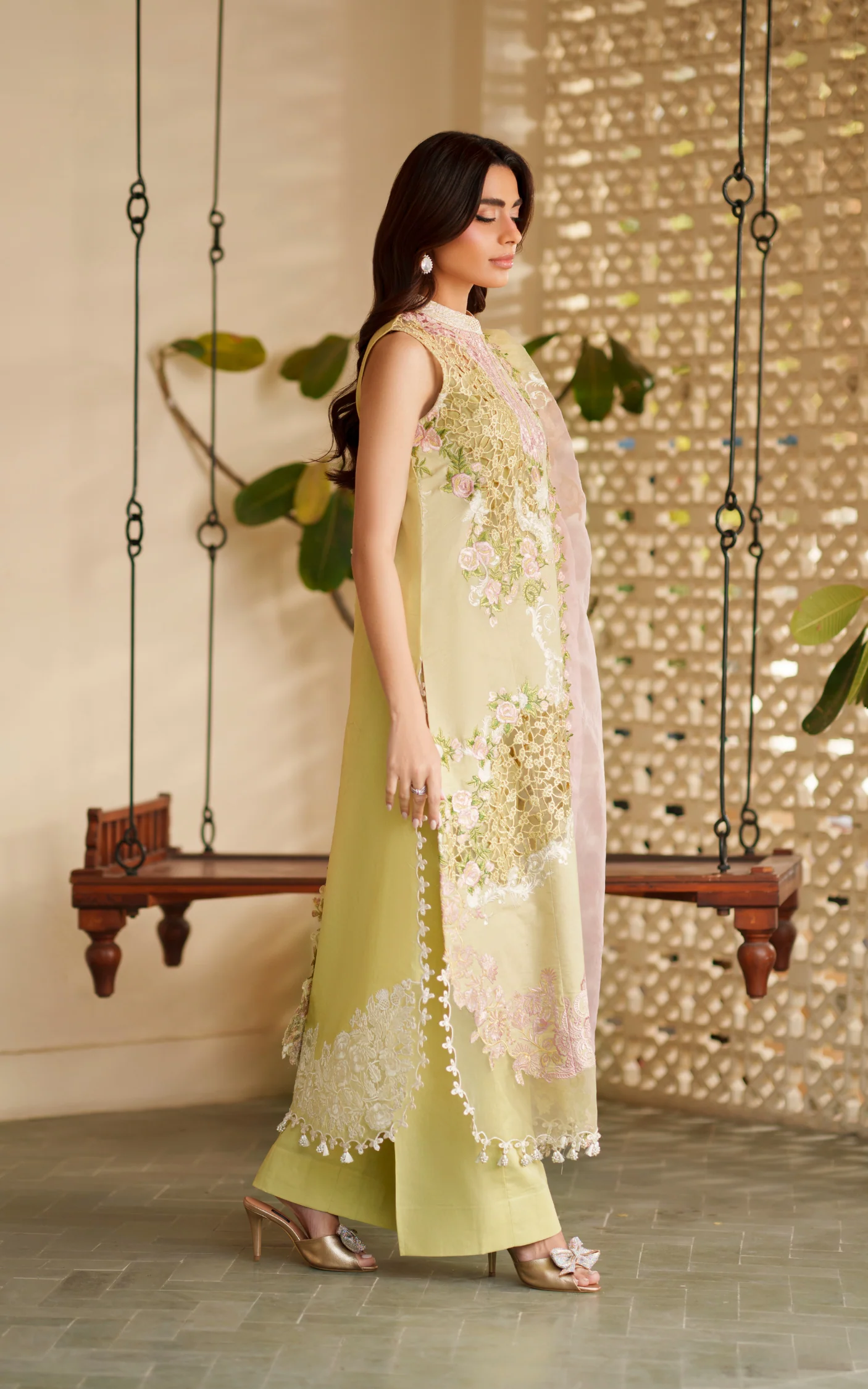 3pcs Embroidered Unstitched Summer - Image 3