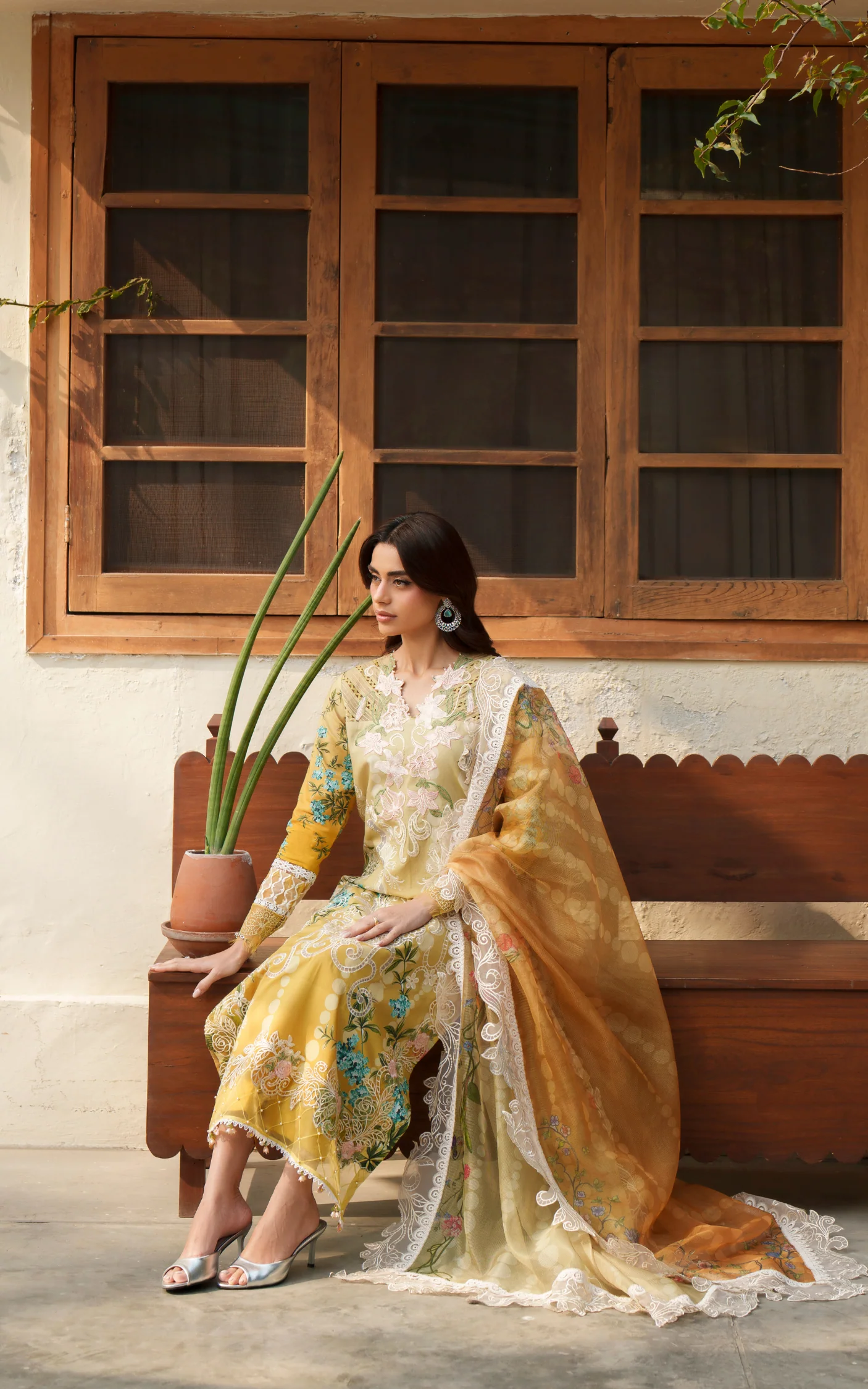 3pcs Embroidered Unstitched Summer - Image 3