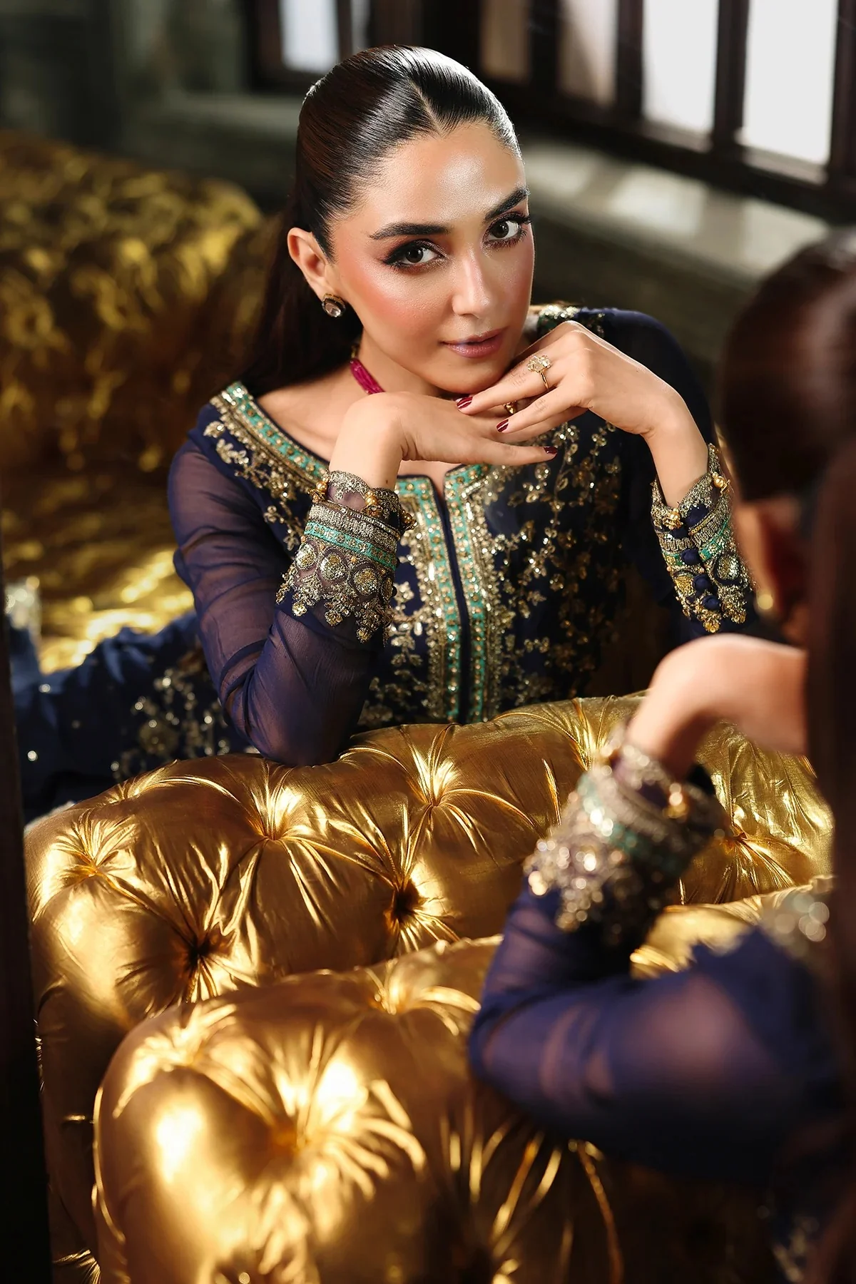 4-PC Charizma Unstitched Luxury Collection - Image 6